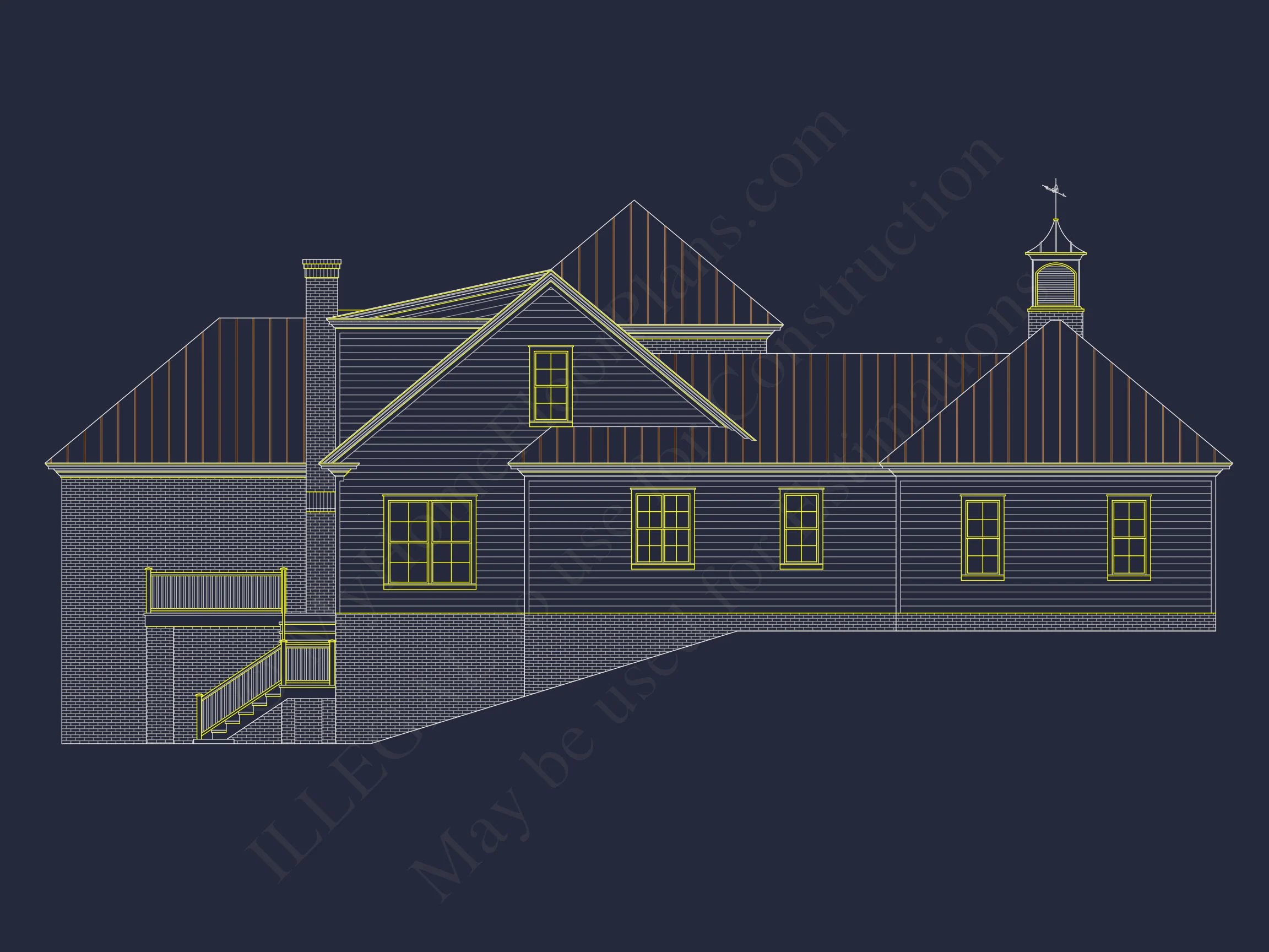 13-1832 HOUSE PLAN - Colonial Farmhouse House Plan with CAD Designs & Floor Plans 5 Colonial Farmhouse house Plan with CAD Designs & Floor Plans