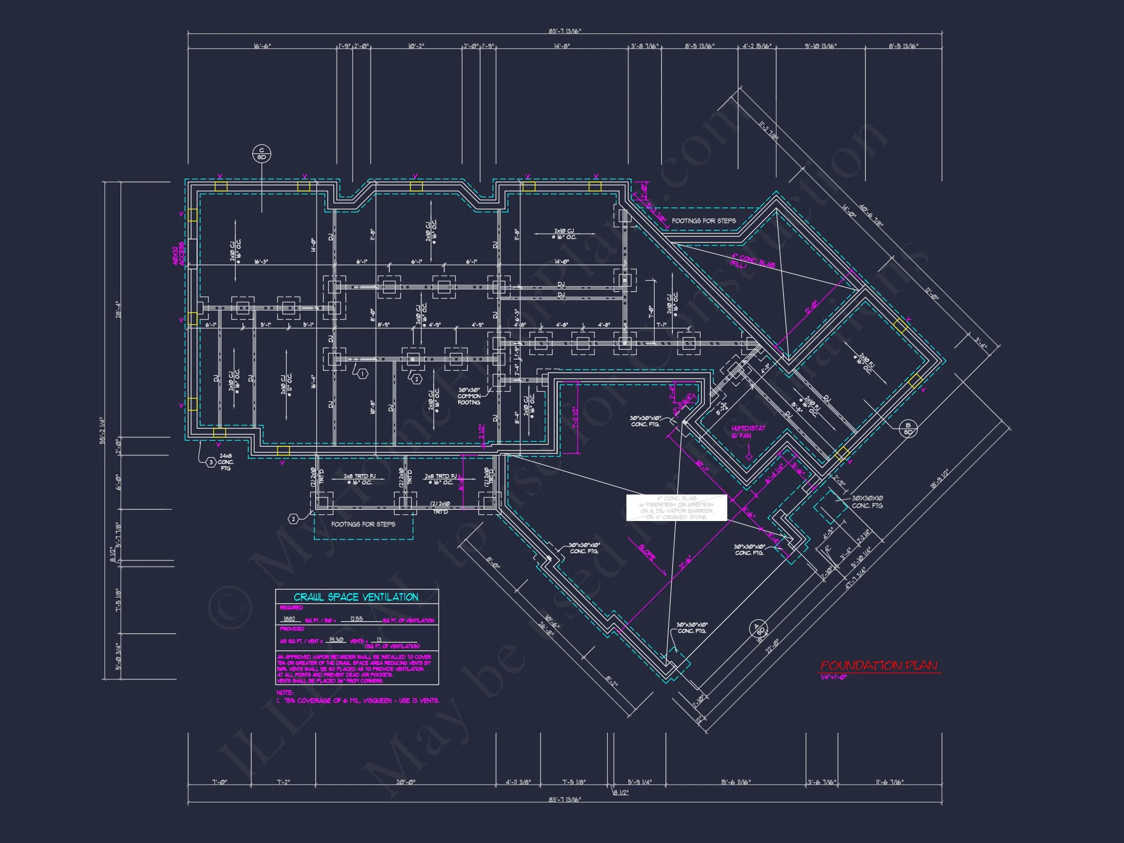 13-1823 HOUSE PLAN - Modern Craftsman House Plan with Spacious Floor Designs and CAD Blueprint 15 Modern Craftsman house Plan with Spacious Floor Designs and CAD Blueprint