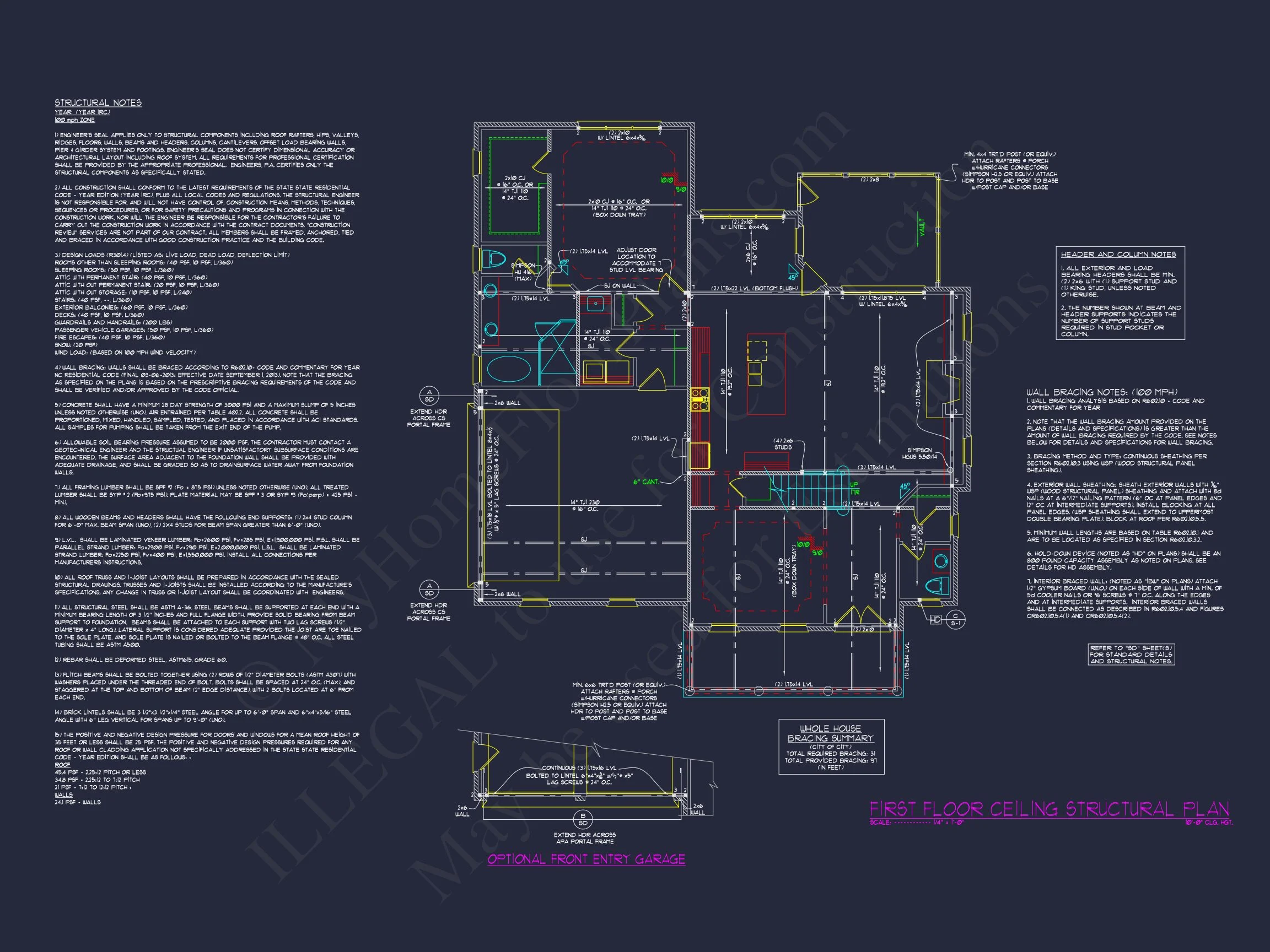 13-1700 HOUSE PLAN - Elegant House Plan with 4 Bedrooms and Craftsmanship in Design 8 Elegant house Plan with 4 Bedrooms and Craftsmanship in Design