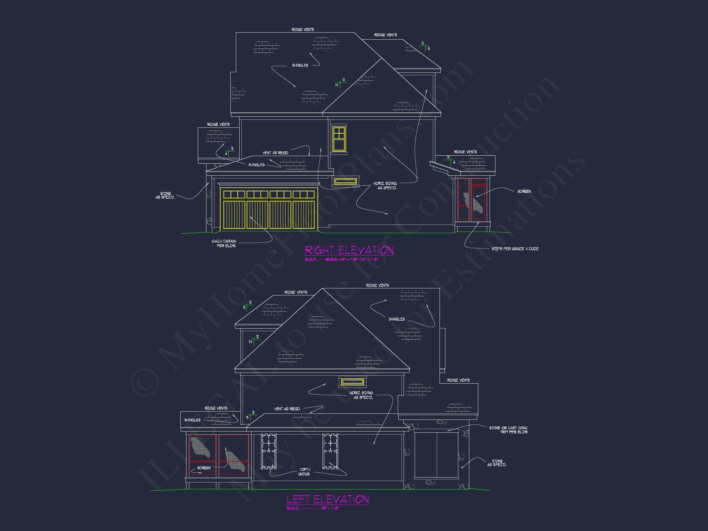 13-1657 HOUSE PLAN - Beautiful House Design Plan | Floor Blueprint CAD Designs 37 Beautiful house Design Plan