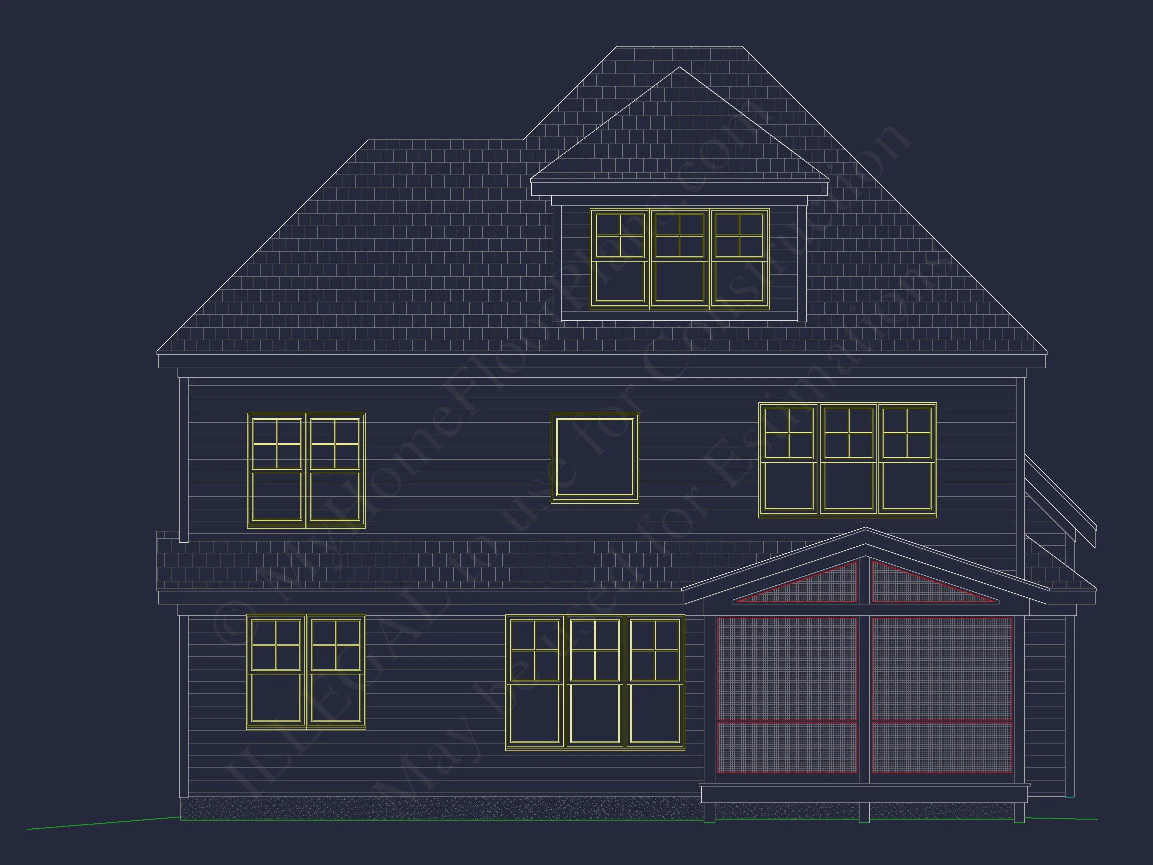 13-1657 HOUSE PLAN - Beautiful House Design Plan | Floor Blueprint CAD Designs 29 Beautiful house Design Plan