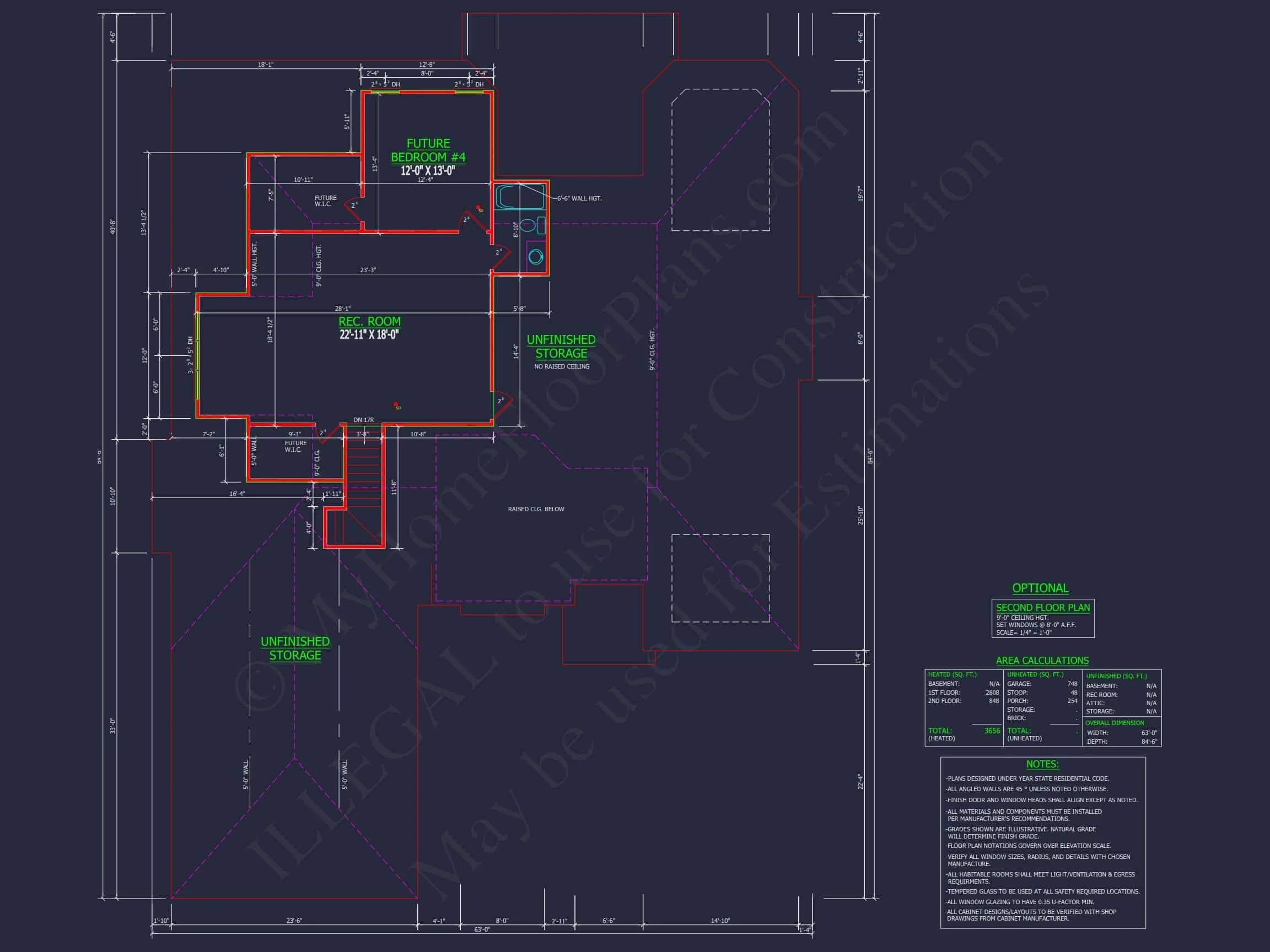 13-1314 HOUSE PLAN - Spacious House Floor Plan with Blueprints and Modern Designs 9 Spacious house Floor Plan with Blueprints and Modern Designs