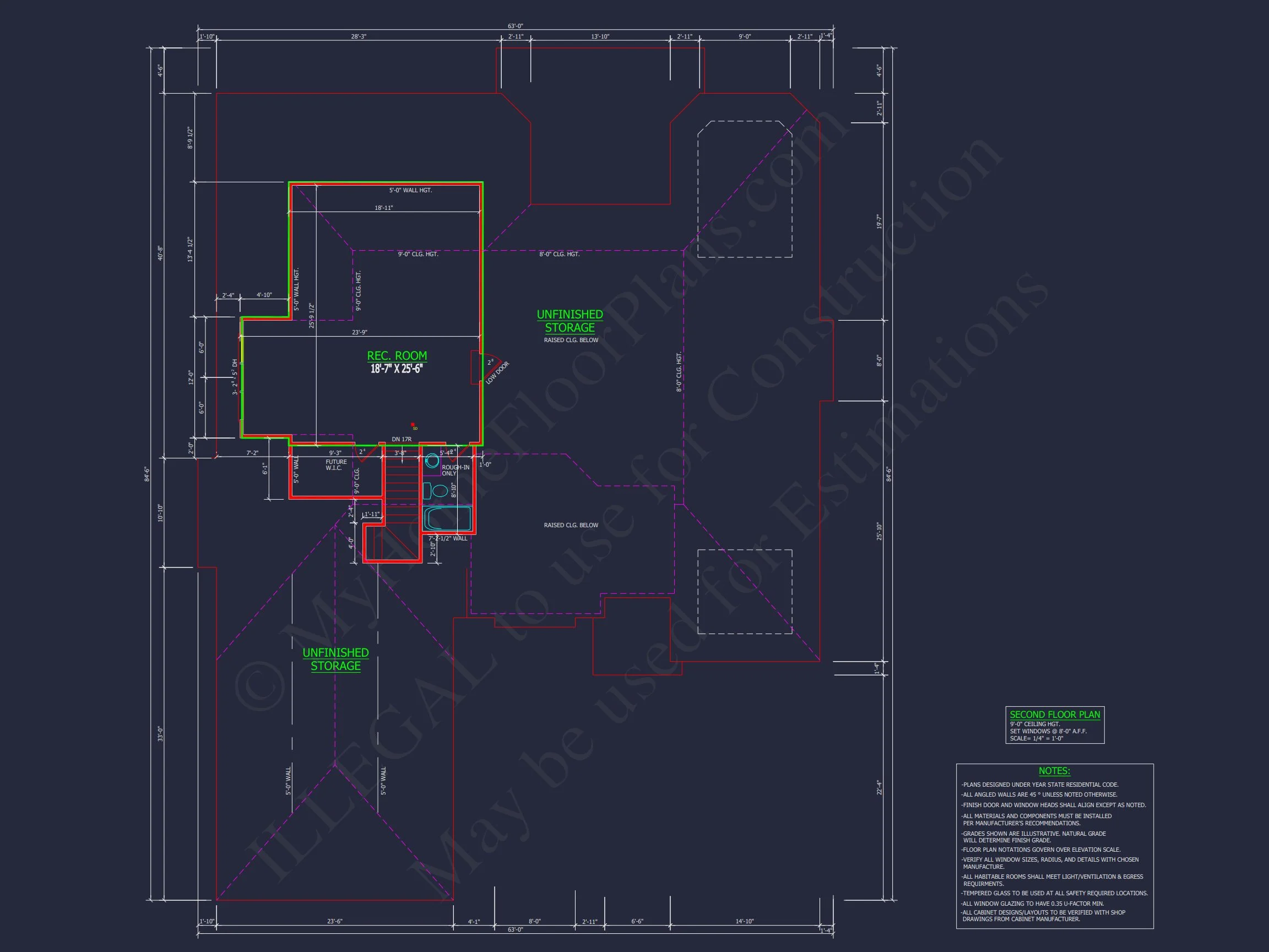 13-1314 HOUSE PLAN - Spacious House Floor Plan with Blueprints and Modern Designs 8 Spacious house Floor Plan with Blueprints and Modern Designs
