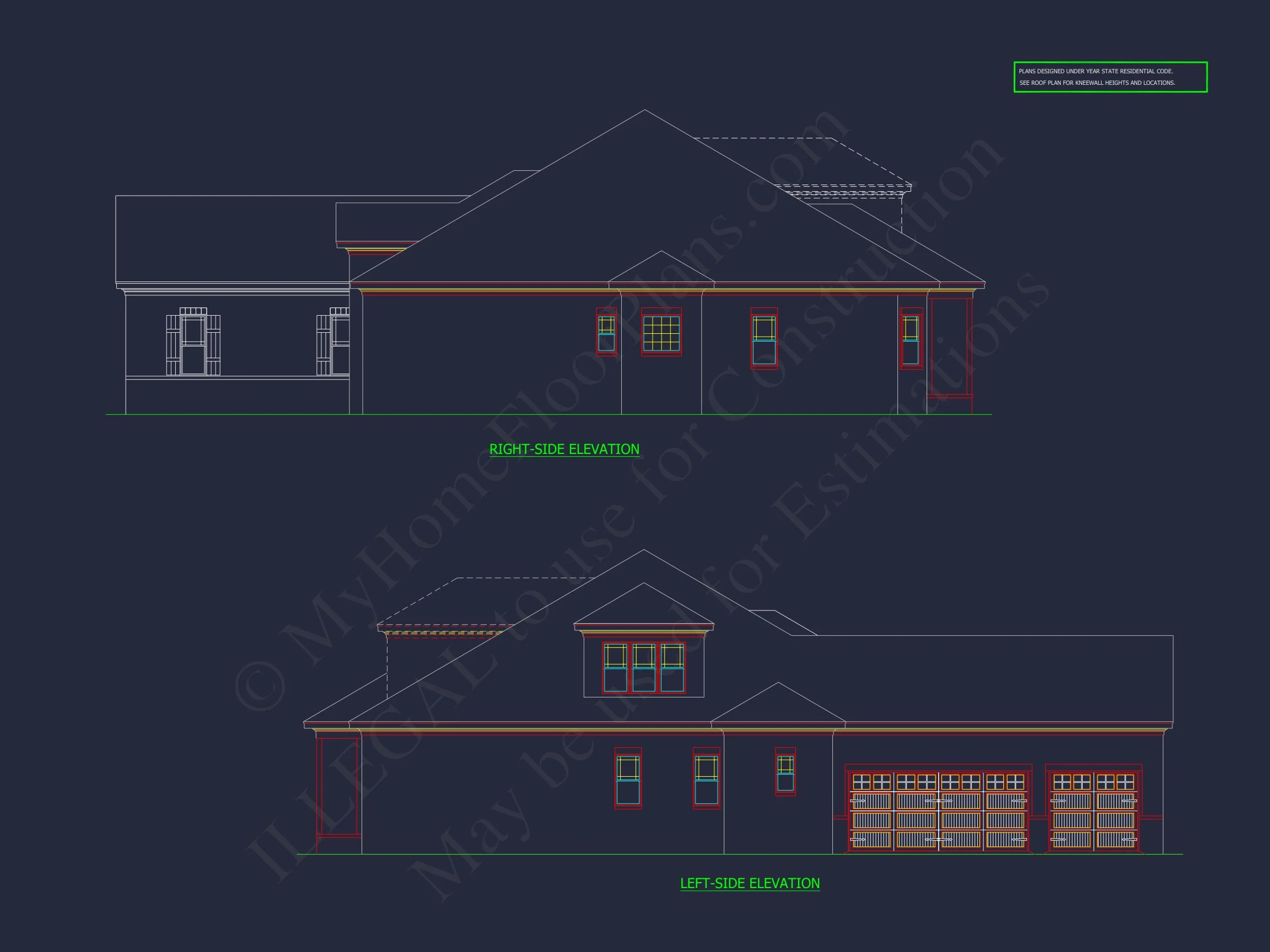 13-1314 HOUSE PLAN - Spacious House Floor Plan with Blueprints and Modern Designs 4 Spacious house Floor Plan with Blueprints and Modern Designs