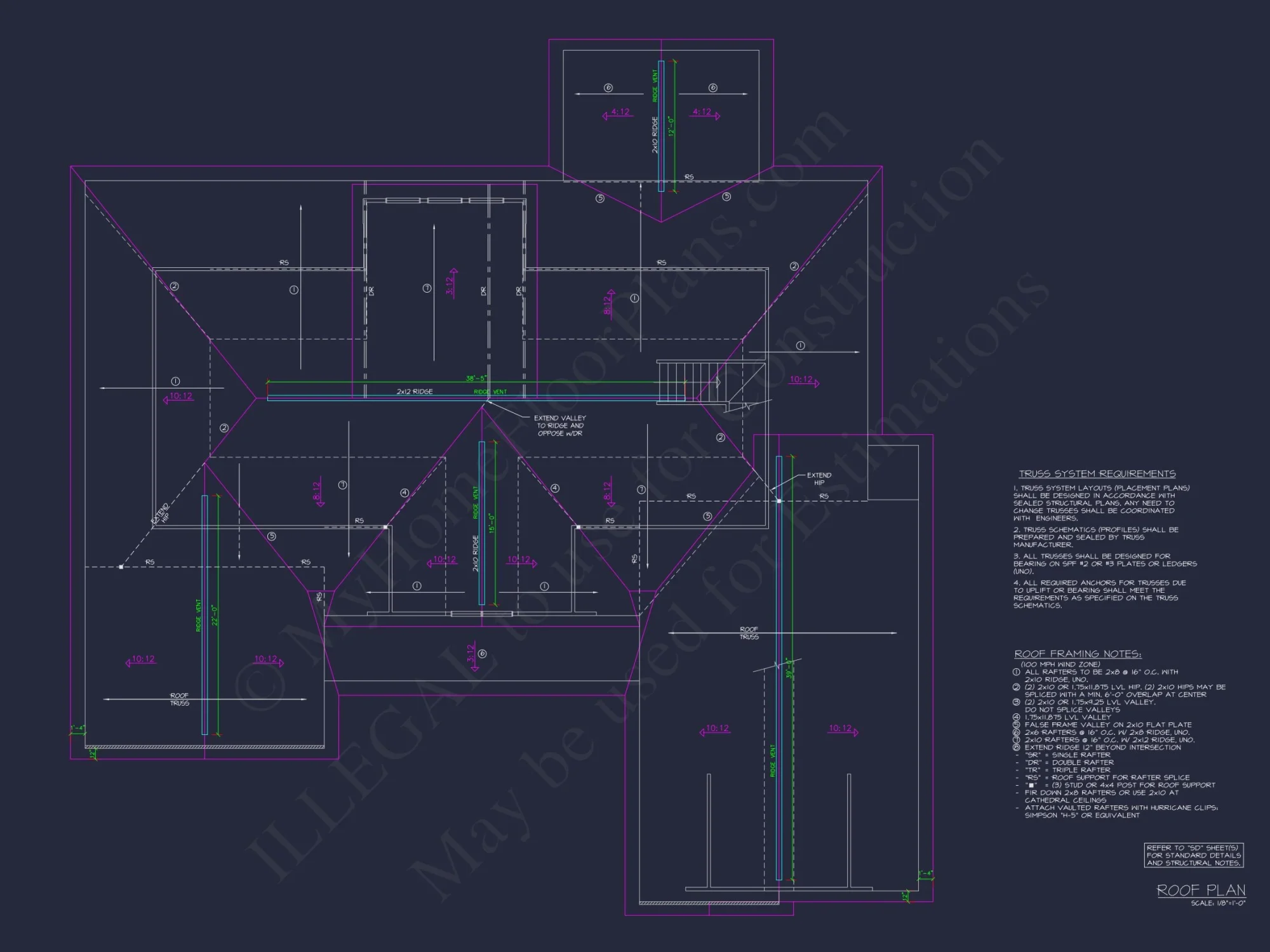 Spacious Craftsman house Plan with 1.5 Floors and CAD Designs