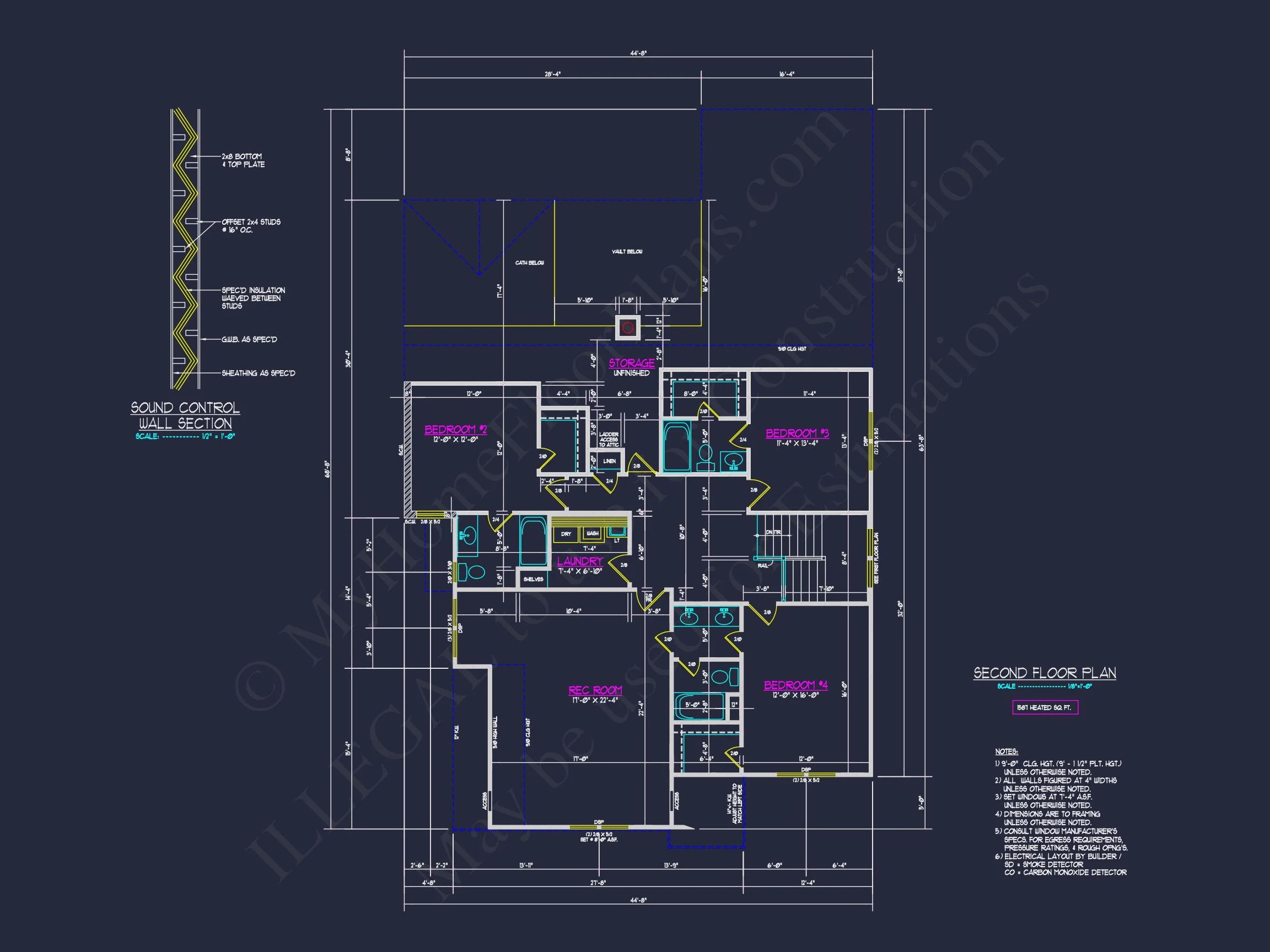 13-1254 HOUSE PLAN - Customizable House Floor Plan with CAD Blueprints and Designs 11 Customizable house Floor Plan with CAD Blueprints and Designs