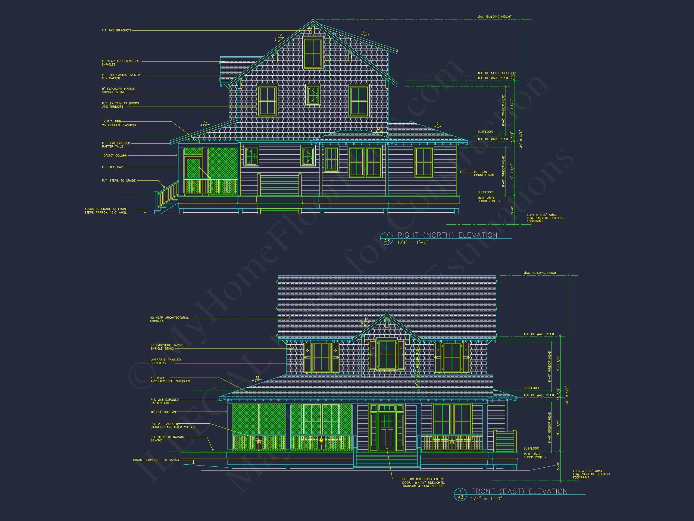 13-1216A HOUSE PLAN - Charming Cottage House Plan with Detailed Architecture 3 Charming Cottage house Plan with Detailed Architecture