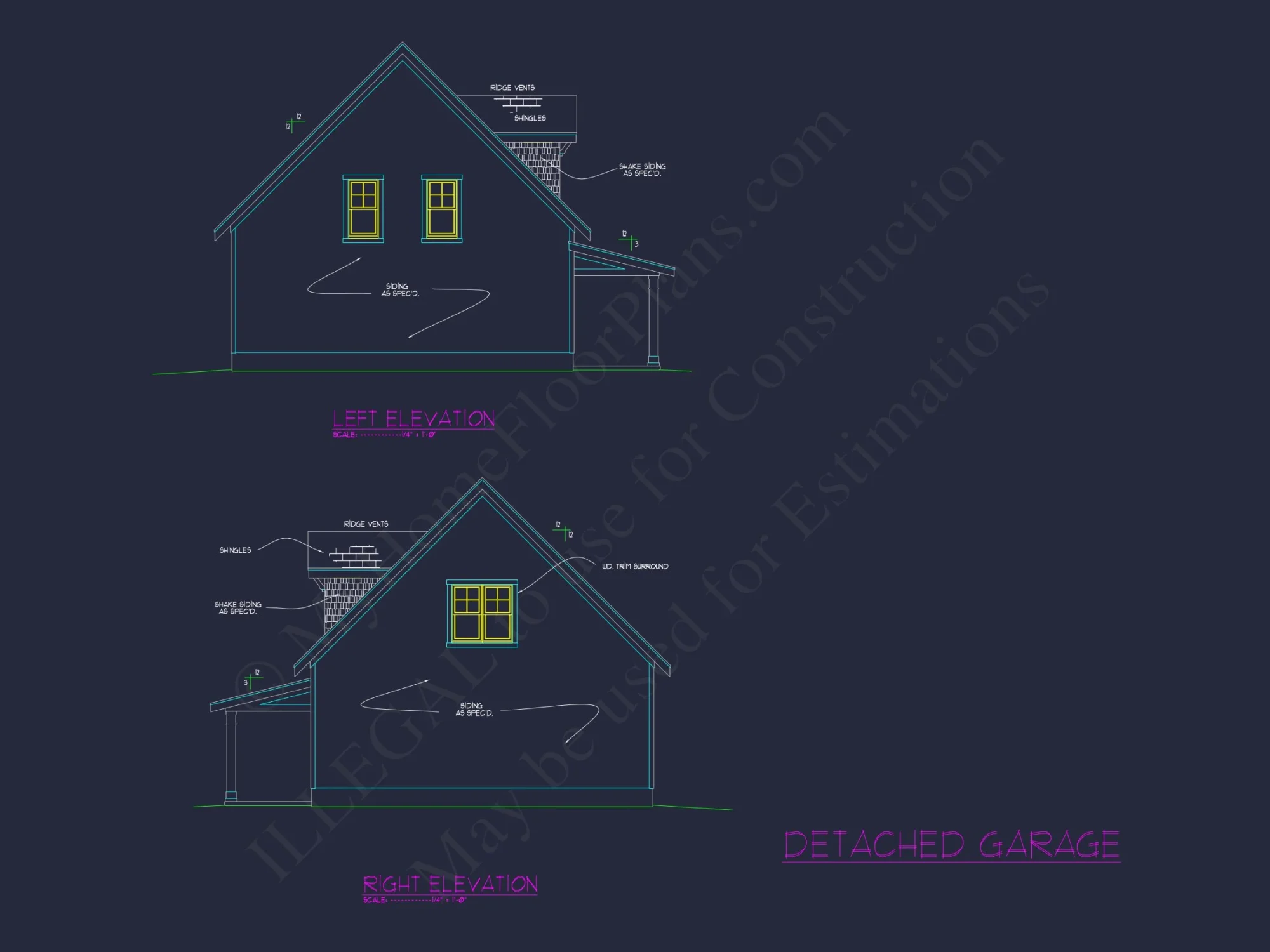 Versatile house Blueprint with Floor Plan & CAD Designs