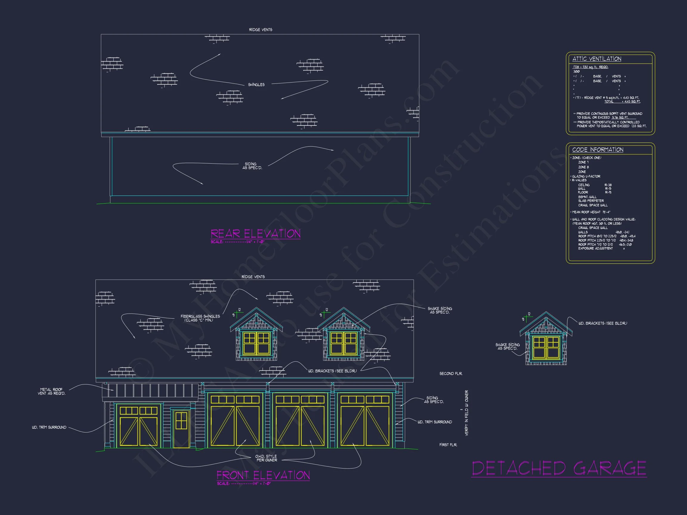 13-1065 HOUSE PLAN - Versatile House Blueprint with Floor Plan & CAD Designs 14 Versatile house Blueprint with Floor Plan & CAD Designs