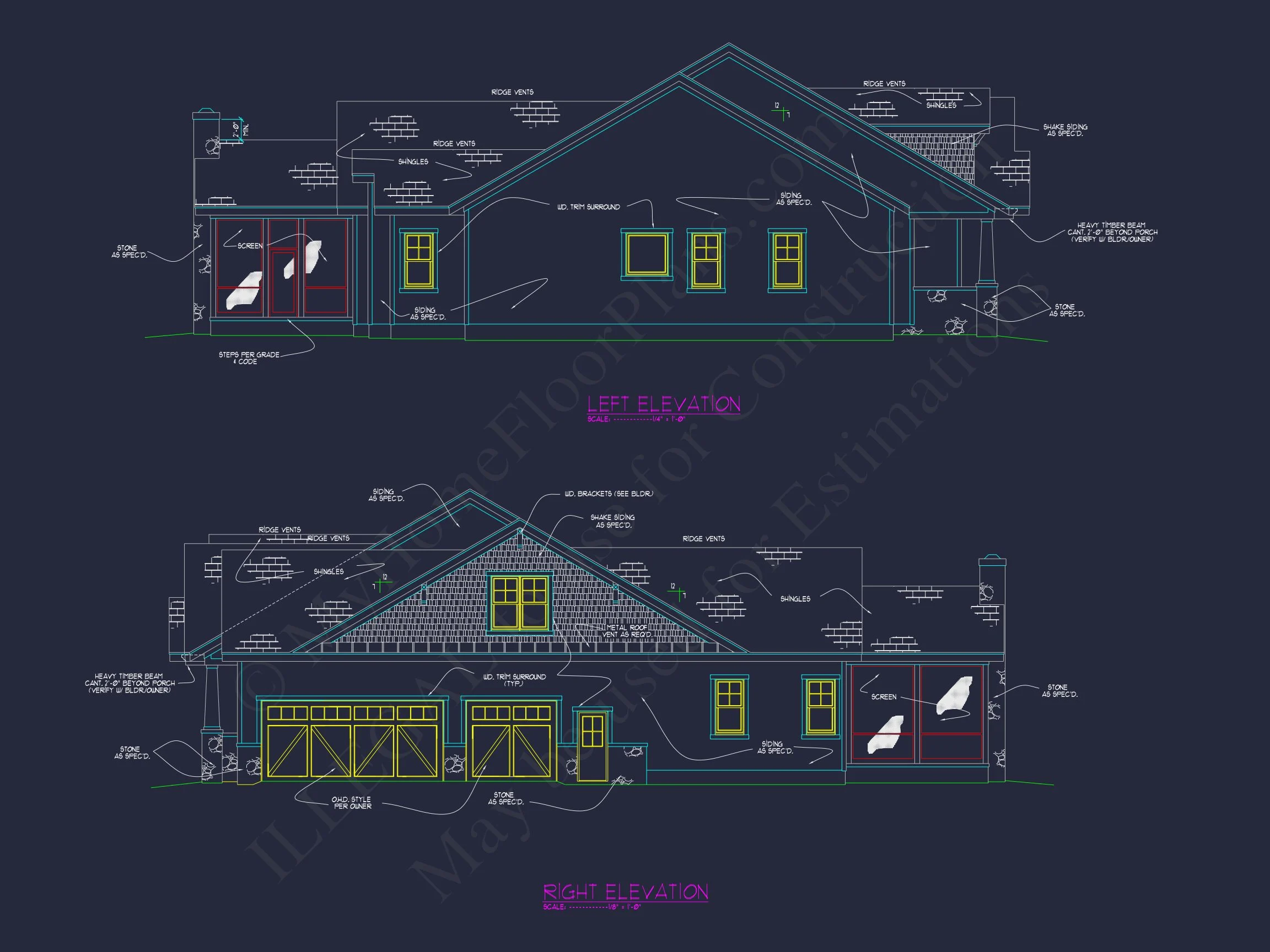 13-1065 HOUSE PLAN - Versatile House Blueprint with Floor Plan & CAD Designs 4 Versatile house Blueprint with Floor Plan & CAD Designs