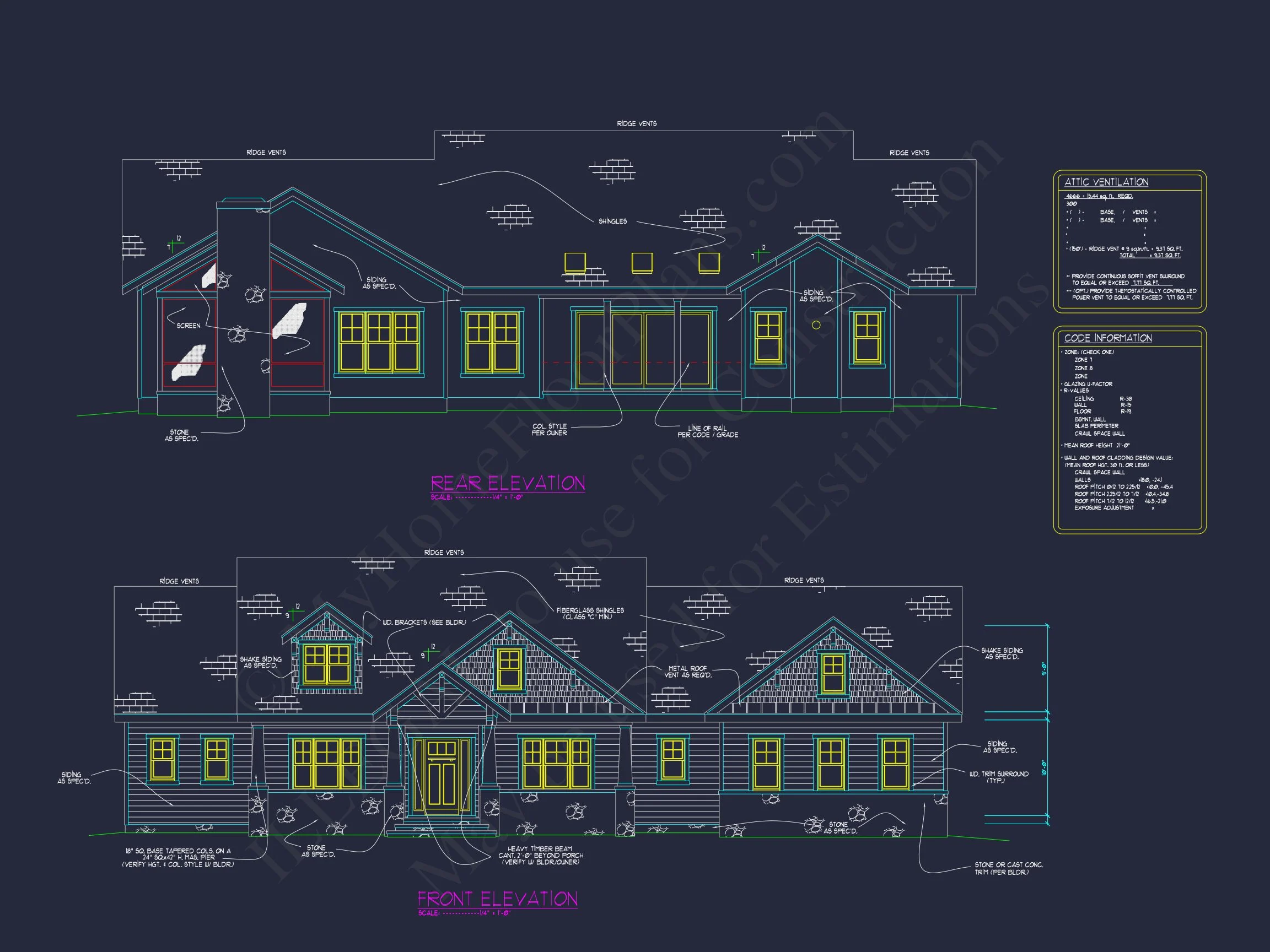 13-1065 HOUSE PLAN - Versatile House Blueprint with Floor Plan & CAD Designs 3 Versatile house Blueprint with Floor Plan & CAD Designs