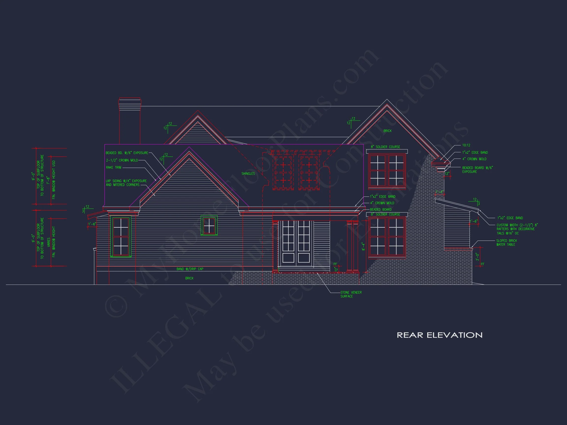13-1007 HOUSE PLAN - Beautiful House Plan: CAD Floor Designs for Spacious Living 6 Beautiful house Plan: CAD Floor Designs for Spacious Living