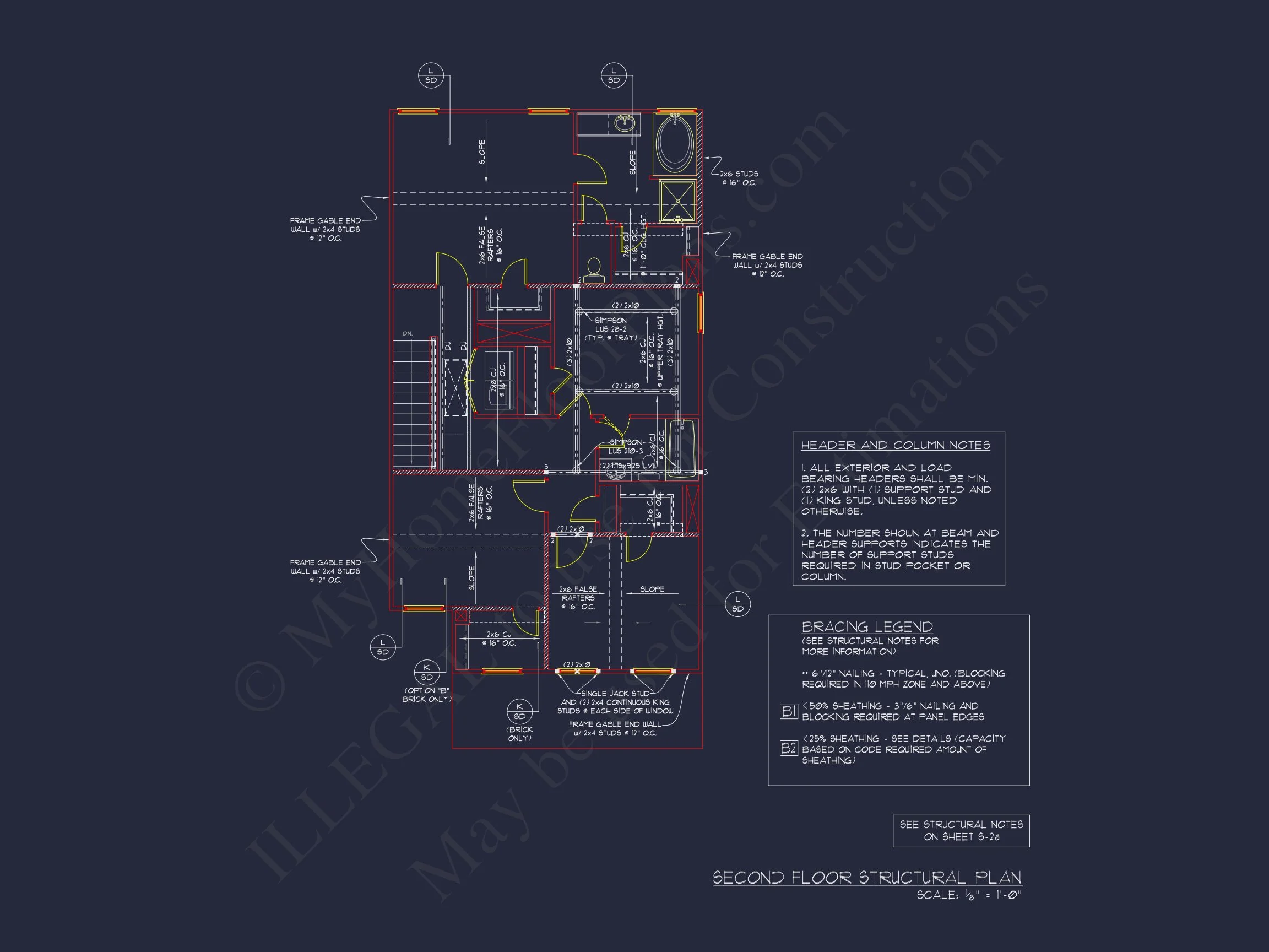 12-2892 HOUSE PLAN - Explore 2-Story House Plan with CAD Designs and Blueprint 34 Explore 2-Story house Plan with CAD Designs and Blueprint
