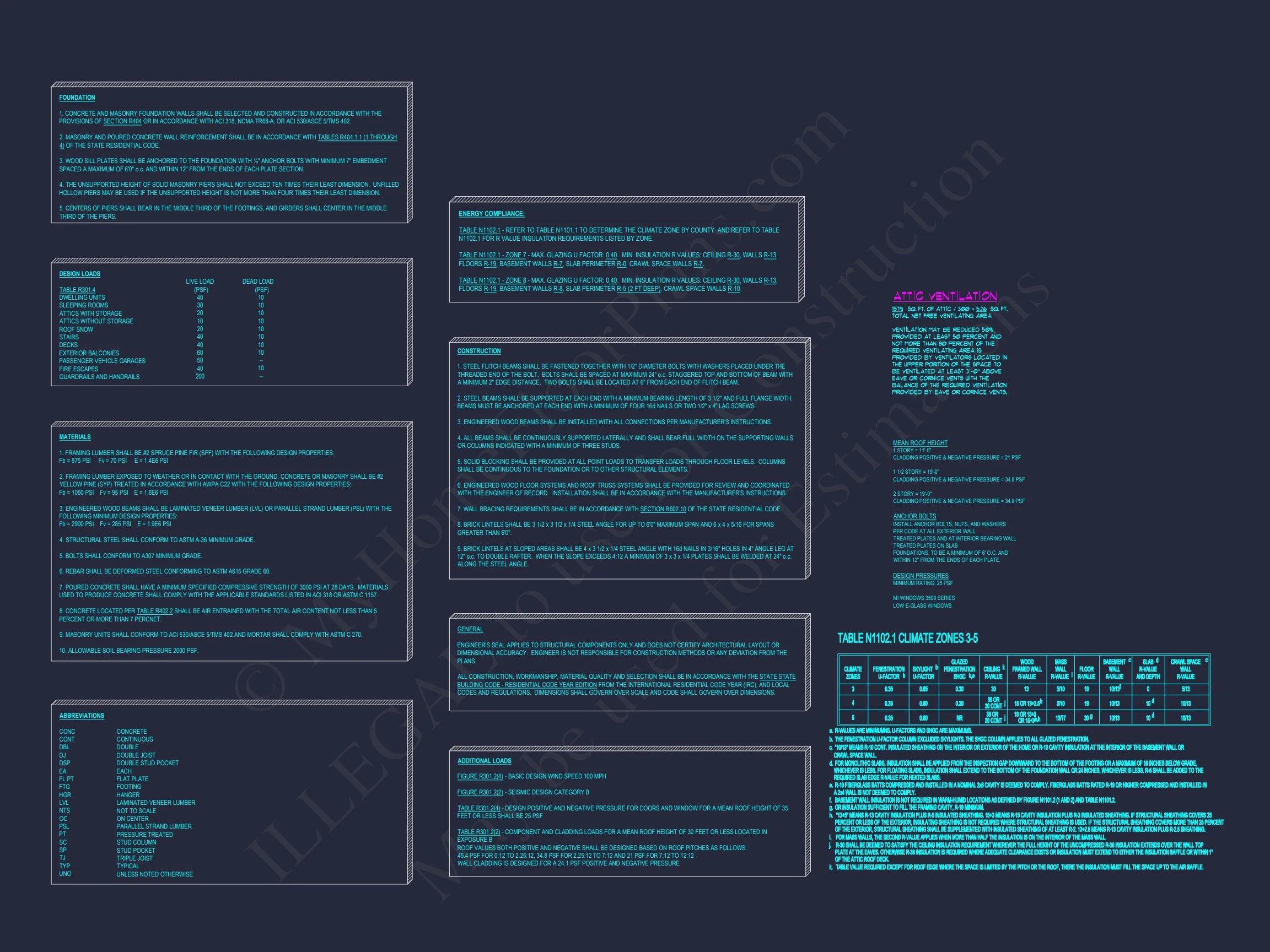 12-2761 HOUSE PLAN - Modern Traditional House Plan with CAD-Ready Blueprints 16 Modern Traditional house Plan with CAD-Ready Blueprints