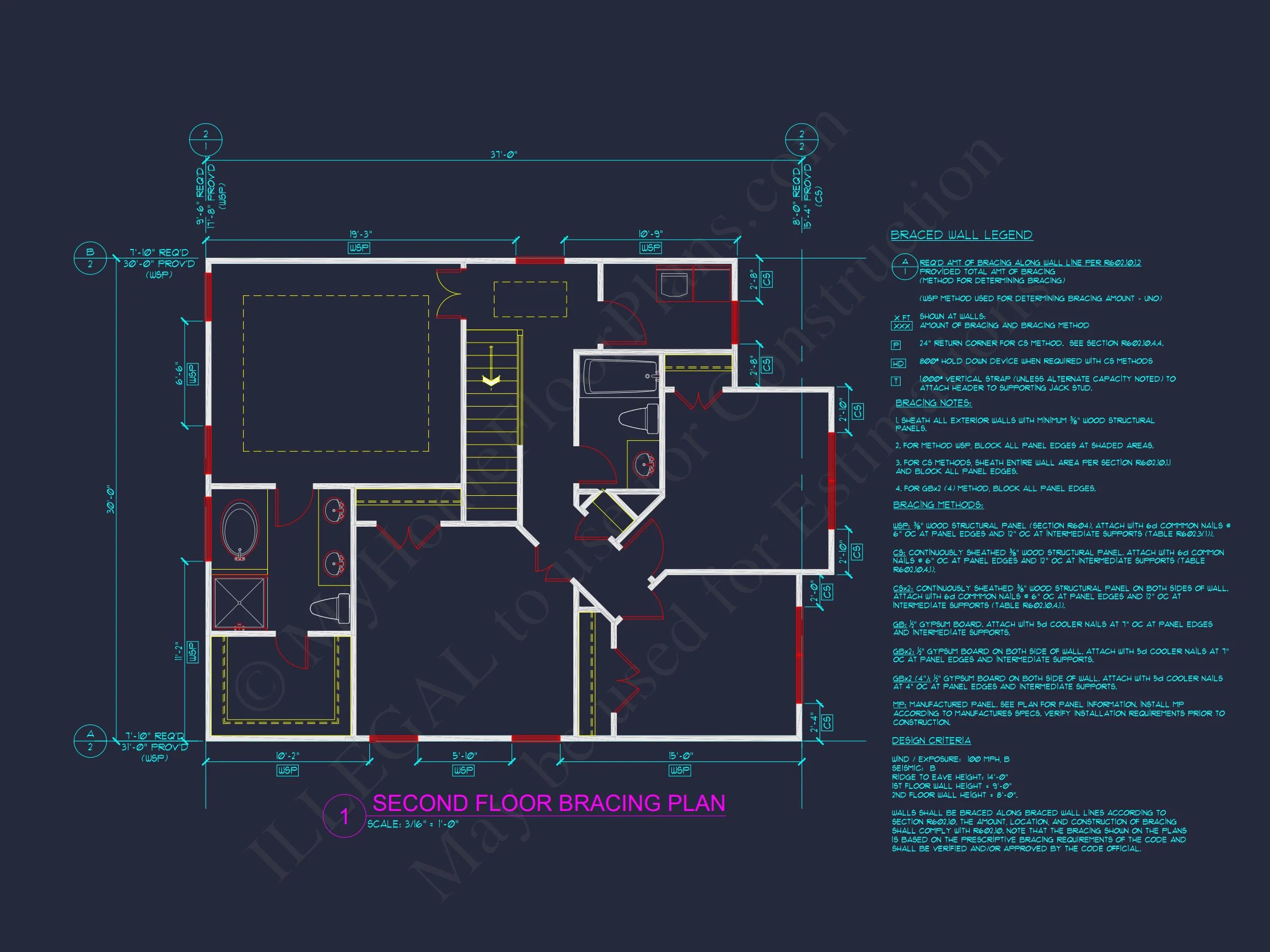 12-2761 HOUSE PLAN - Modern Traditional House Plan with CAD-Ready Blueprints 14 Modern Traditional house Plan with CAD-Ready Blueprints