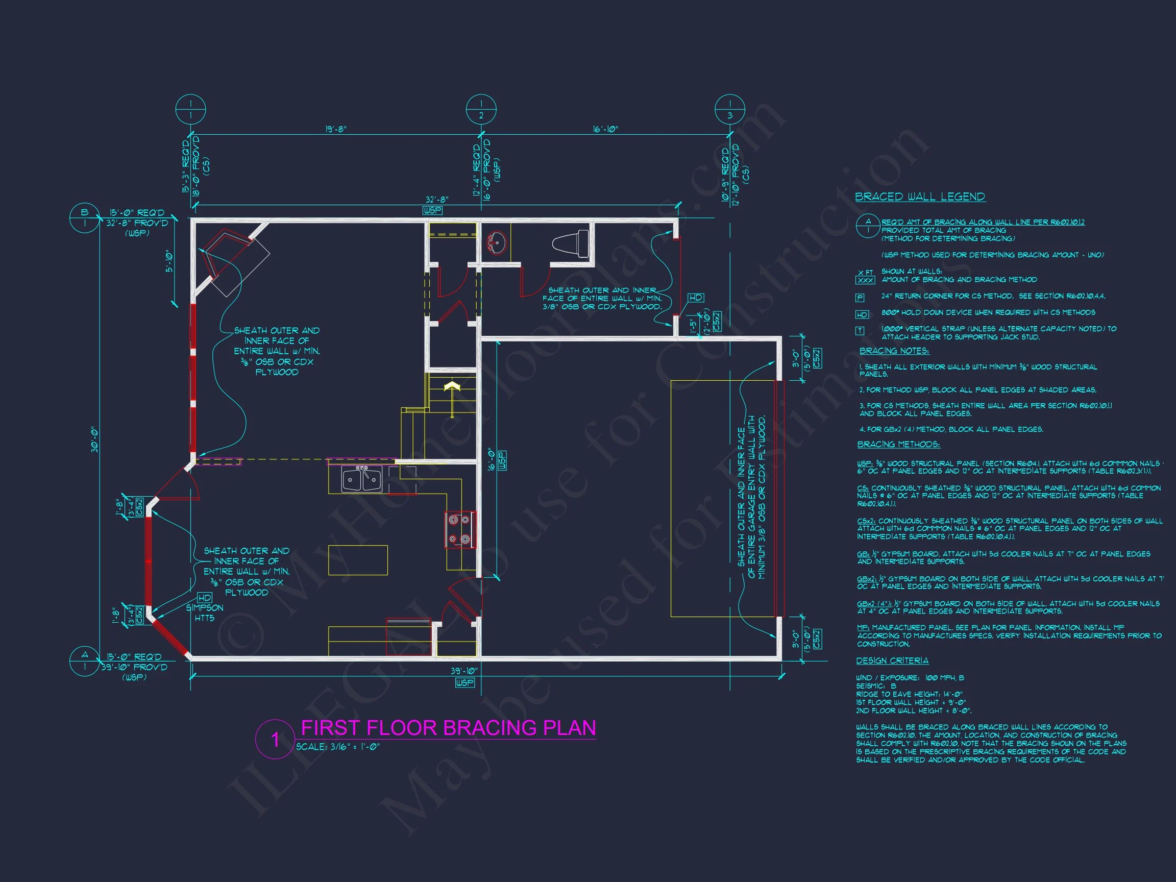 12-2761 HOUSE PLAN - Modern Traditional House Plan with CAD-Ready Blueprints 13 Modern Traditional house Plan with CAD-Ready Blueprints