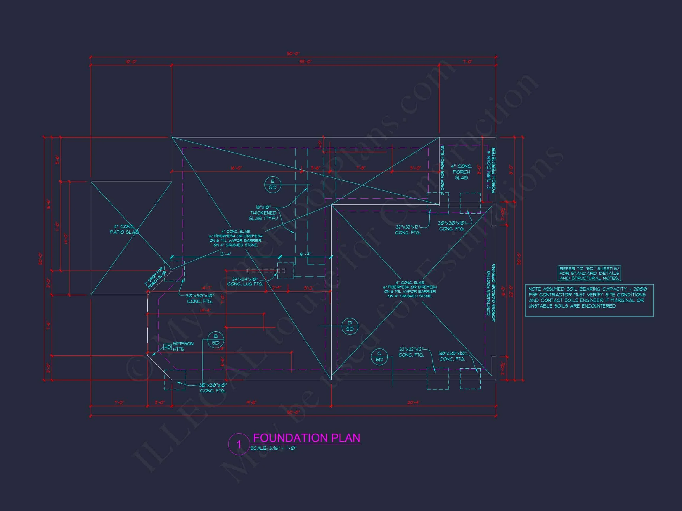 12-2761 HOUSE PLAN - Modern Traditional House Plan with CAD-Ready Blueprints 9 Modern Traditional house Plan with CAD-Ready Blueprints