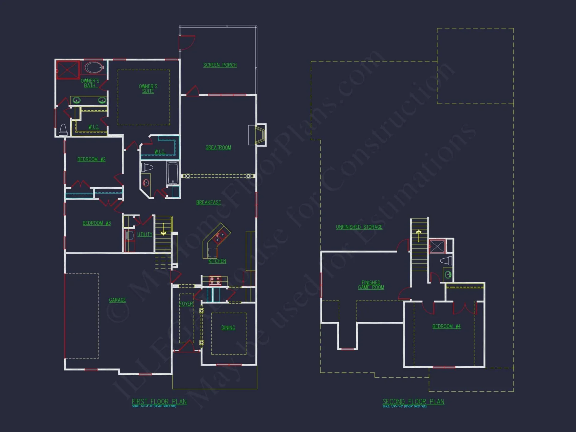 Craftsman house Plan – Floor Plan with CAD & Designs