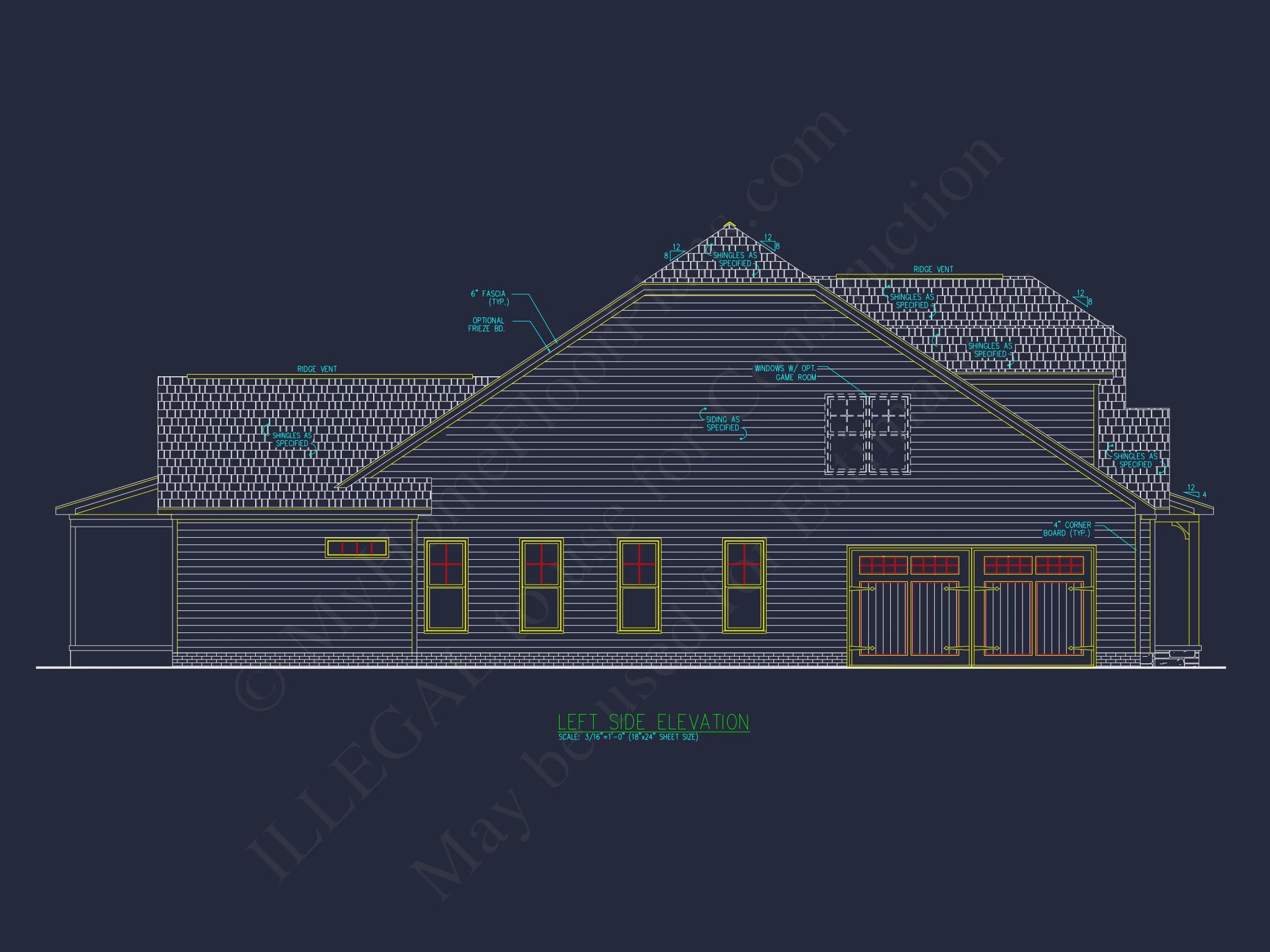 12-2750 HOUSE PLAN - Craftsman House Plan – Floor Plan with CAD & Designs 6 Craftsman house Plan – Floor Plan with CAD & Designs
