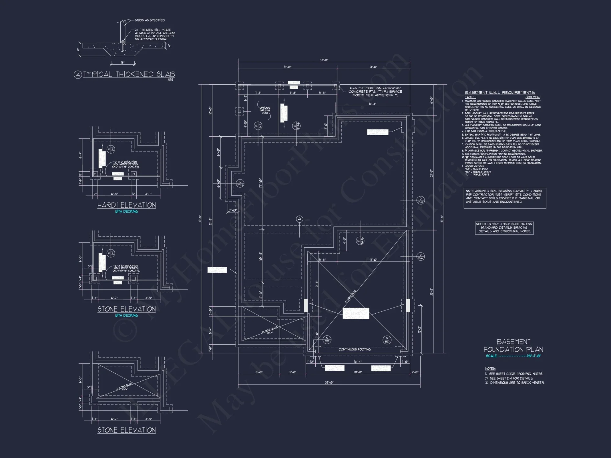 Elegant house Plan with 2-Story Floor Plan, CAD Designs & Blueprint