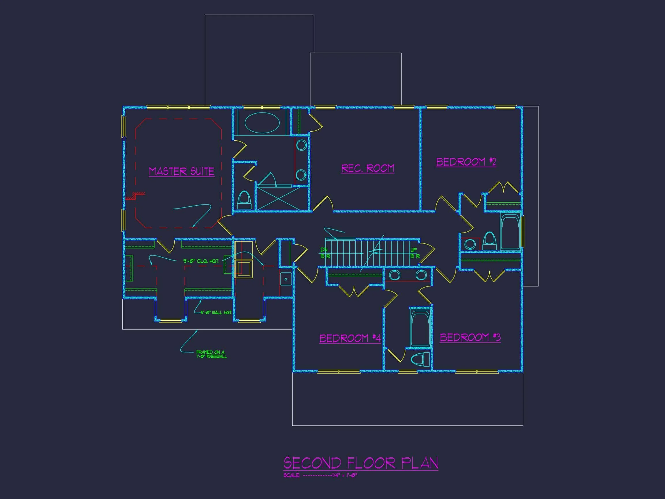 12-2698 HOUSE PLAN - Elegant House Plan with Spacious Floor Plan and CAD Blueprint Designs 11 Elegant house Plan with Spacious Floor Plan and CAD Blueprint Designs