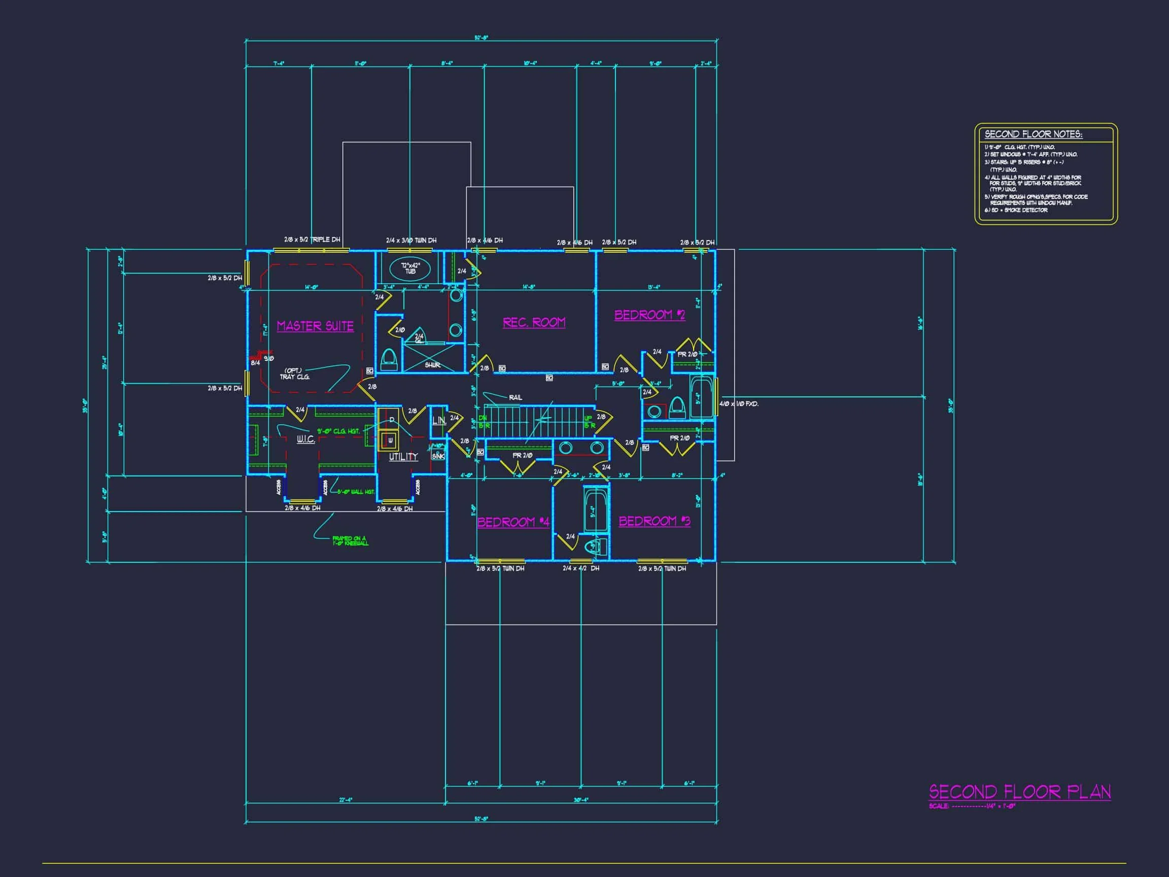 12-2698 HOUSE PLAN - Elegant House Plan with Spacious Floor Plan and CAD Blueprint Designs 10 Elegant house Plan with Spacious Floor Plan and CAD Blueprint Designs