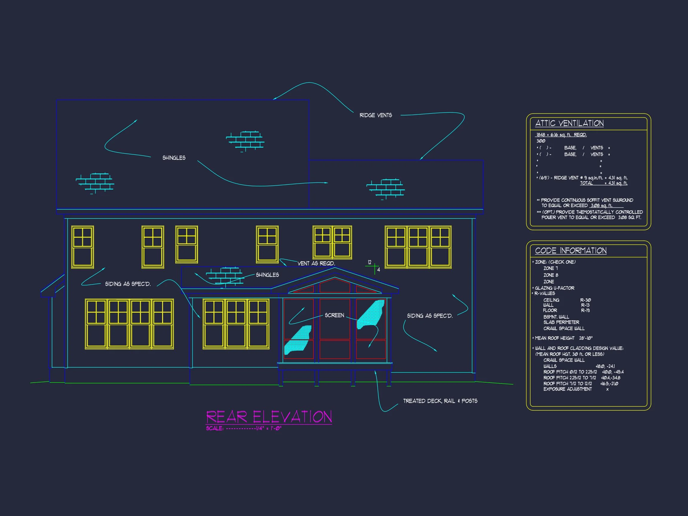 12-2698 HOUSE PLAN - Elegant House Plan with Spacious Floor Plan and CAD Blueprint Designs 5 Elegant house Plan with Spacious Floor Plan and CAD Blueprint Designs