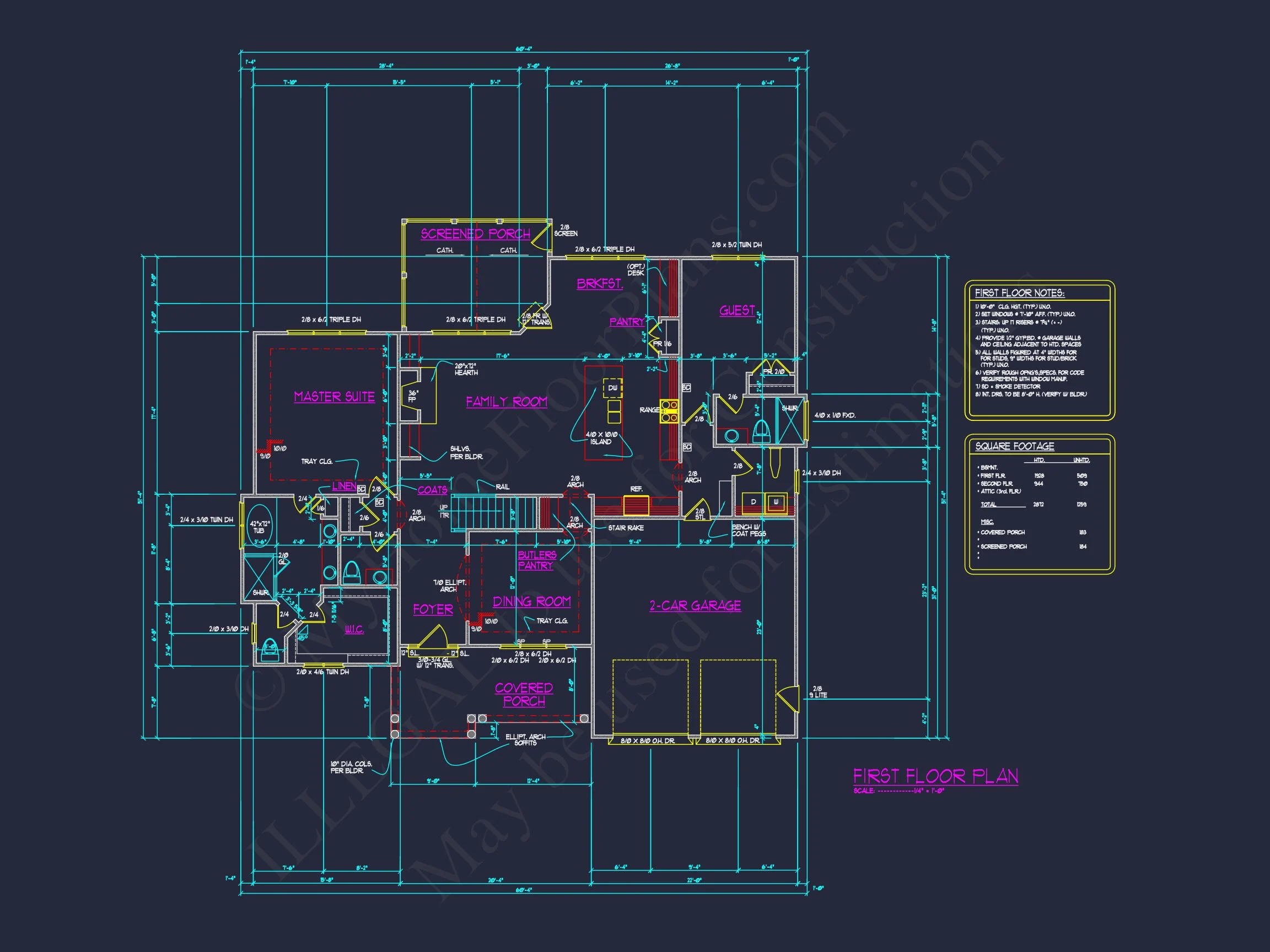 12-2645 HOUSE PLAN - Elegant House Plan with CAD Blueprints and Architectural Designs 12 Elegant house Plan with CAD Blueprints and Architectural Designs
