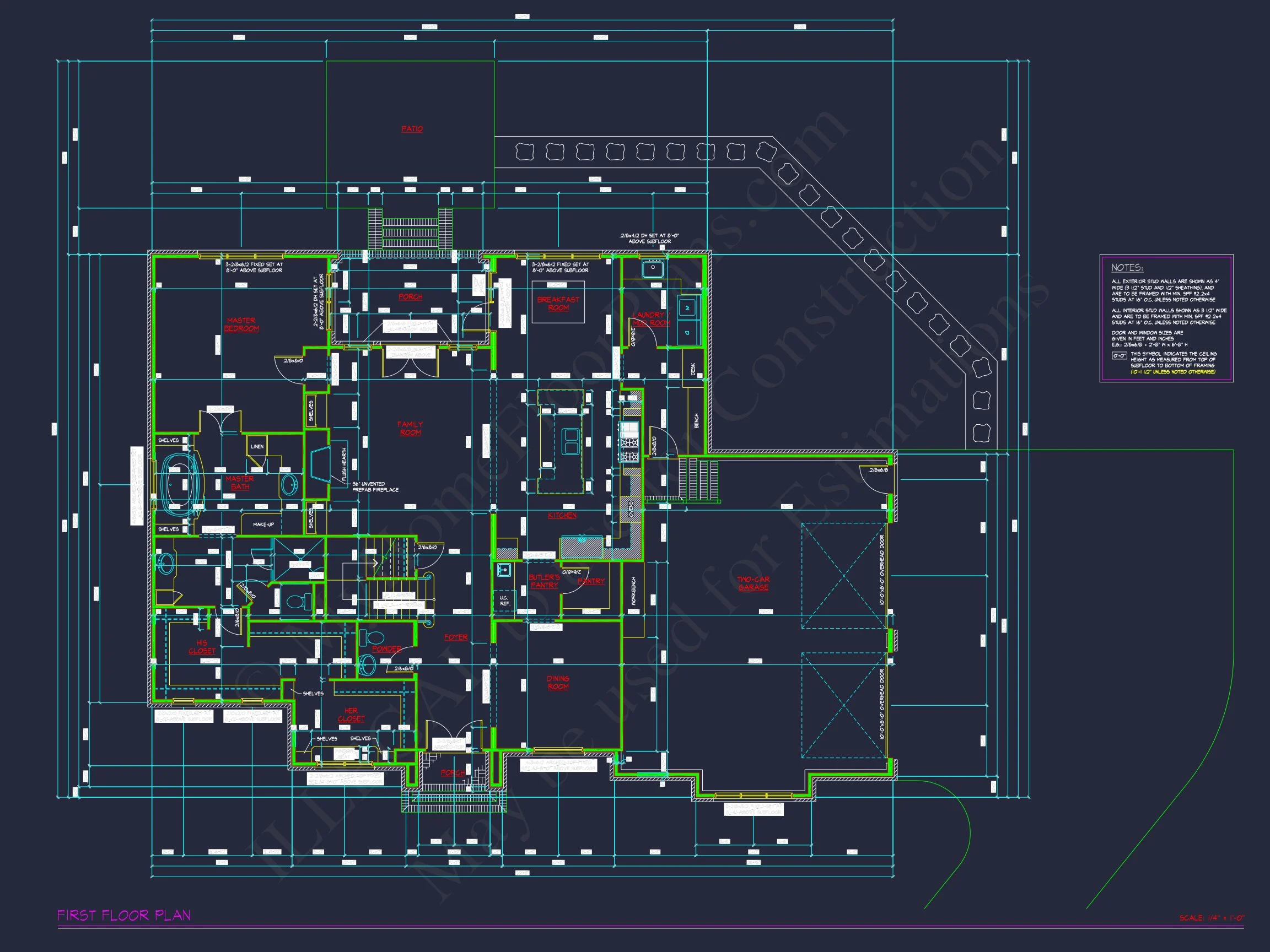 12-2631 HOUSE PLAN - Modern Craftsman House Plan with 3 Bedrooms and 1.5 Stories 7 Modern Craftsman house Plan with 3 Bedrooms and 1.5 Stories