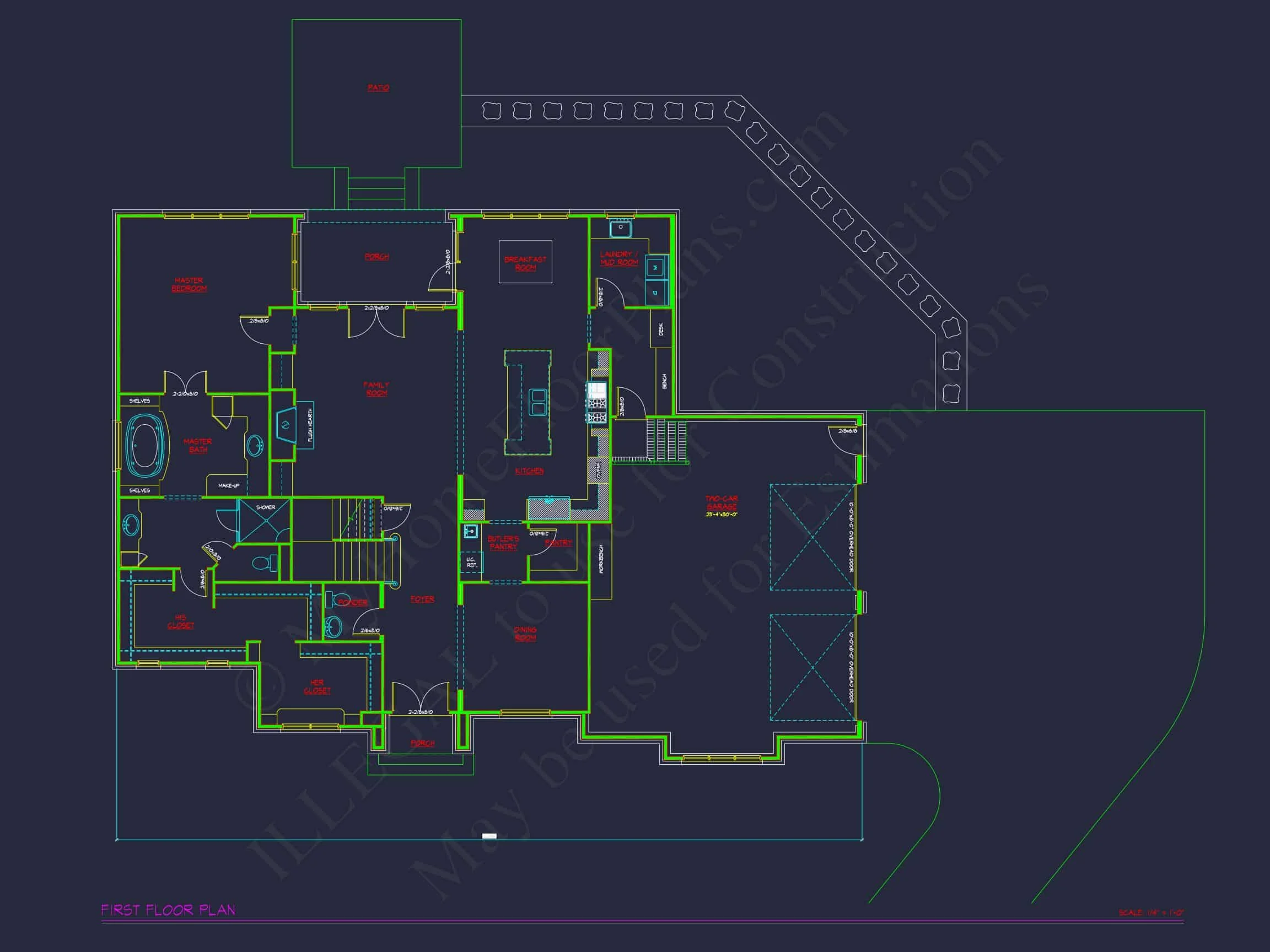 12-2631 HOUSE PLAN - Modern Craftsman House Plan with 3 Bedrooms and 1.5 Stories 6 Modern Craftsman house Plan with 3 Bedrooms and 1.5 Stories