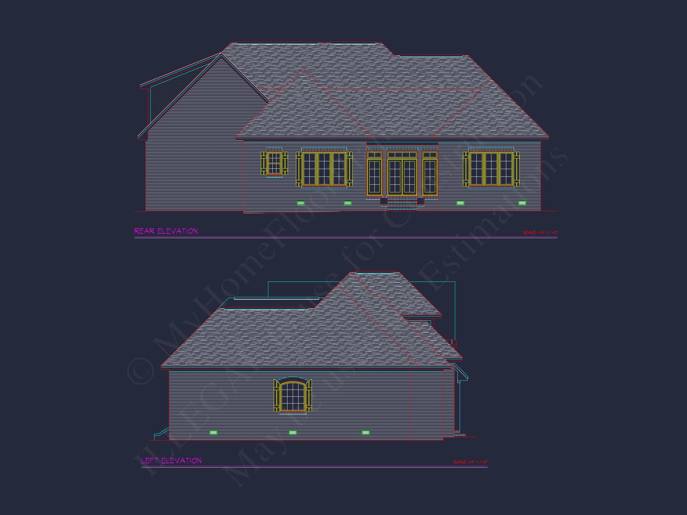 12-2631 HOUSE PLAN - Modern Craftsman House Plan with 3 Bedrooms and 1.5 Stories 4 Modern Craftsman house Plan with 3 Bedrooms and 1.5 Stories
