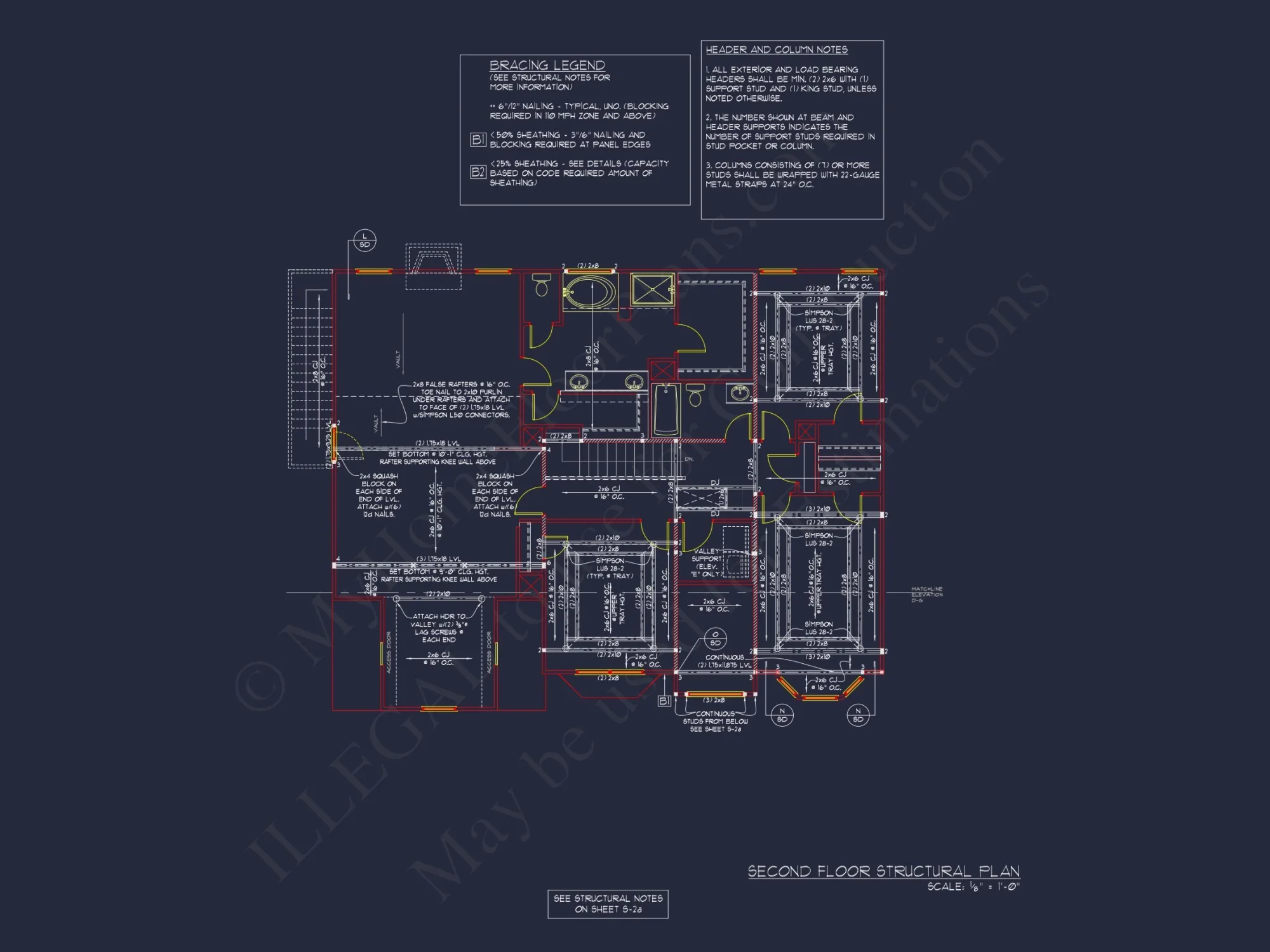 Spacious 2-Story house Plan with CAD Designs and Floor Blueprints