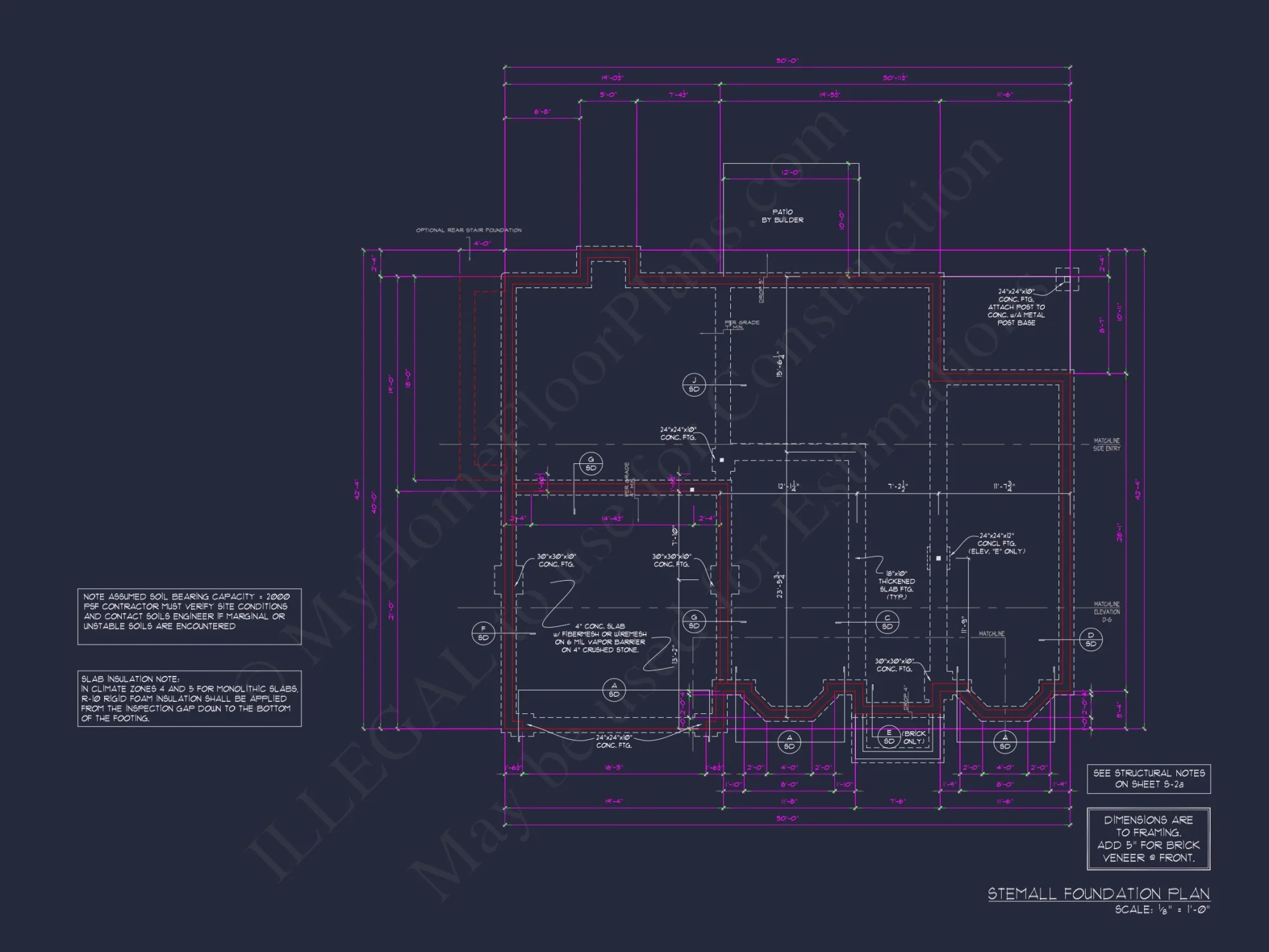 Spacious 2-Story house Plan with CAD Designs and Floor Blueprints