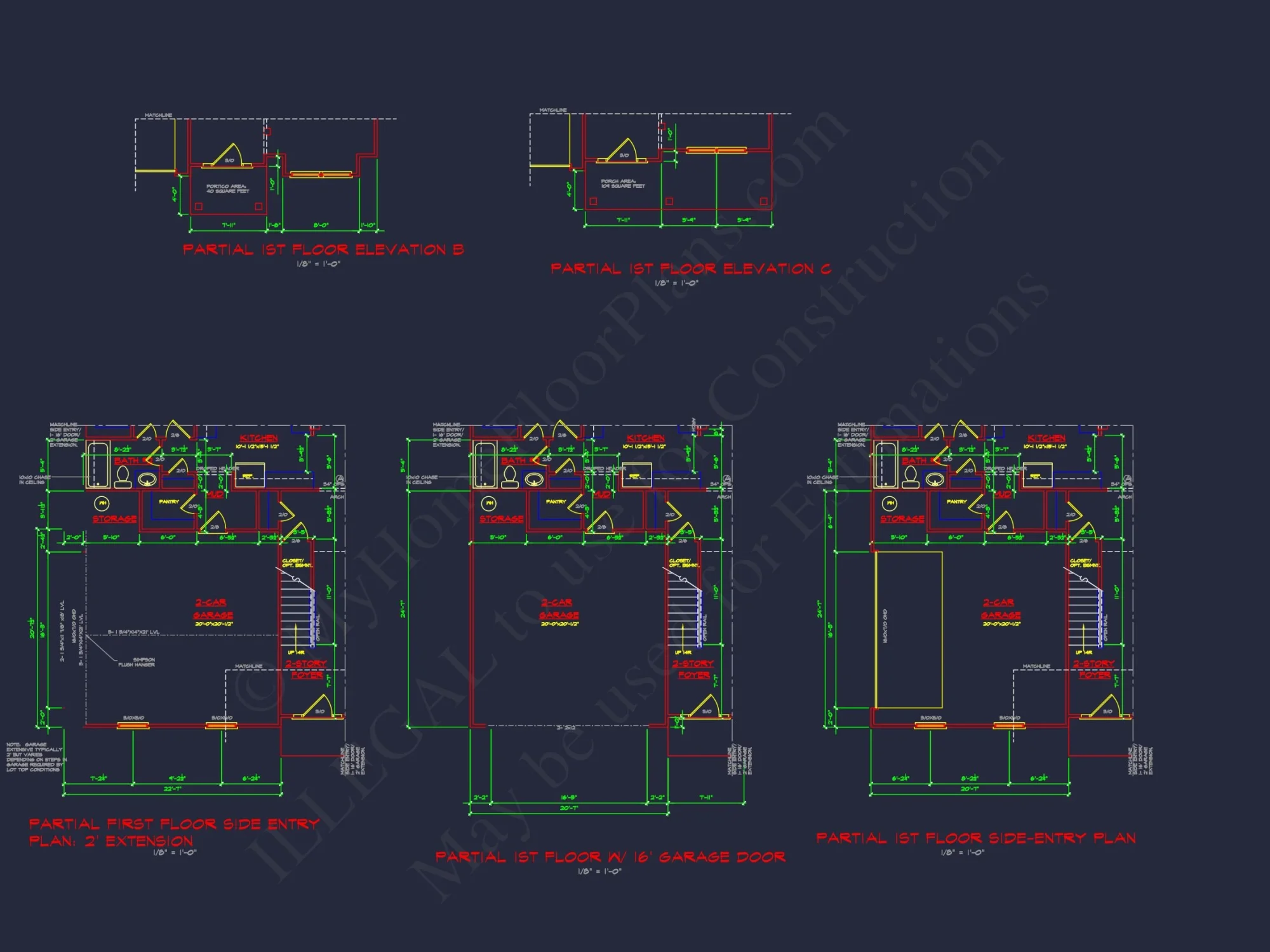 Spacious 2-Story house Plan with CAD Designs and Floor Blueprints