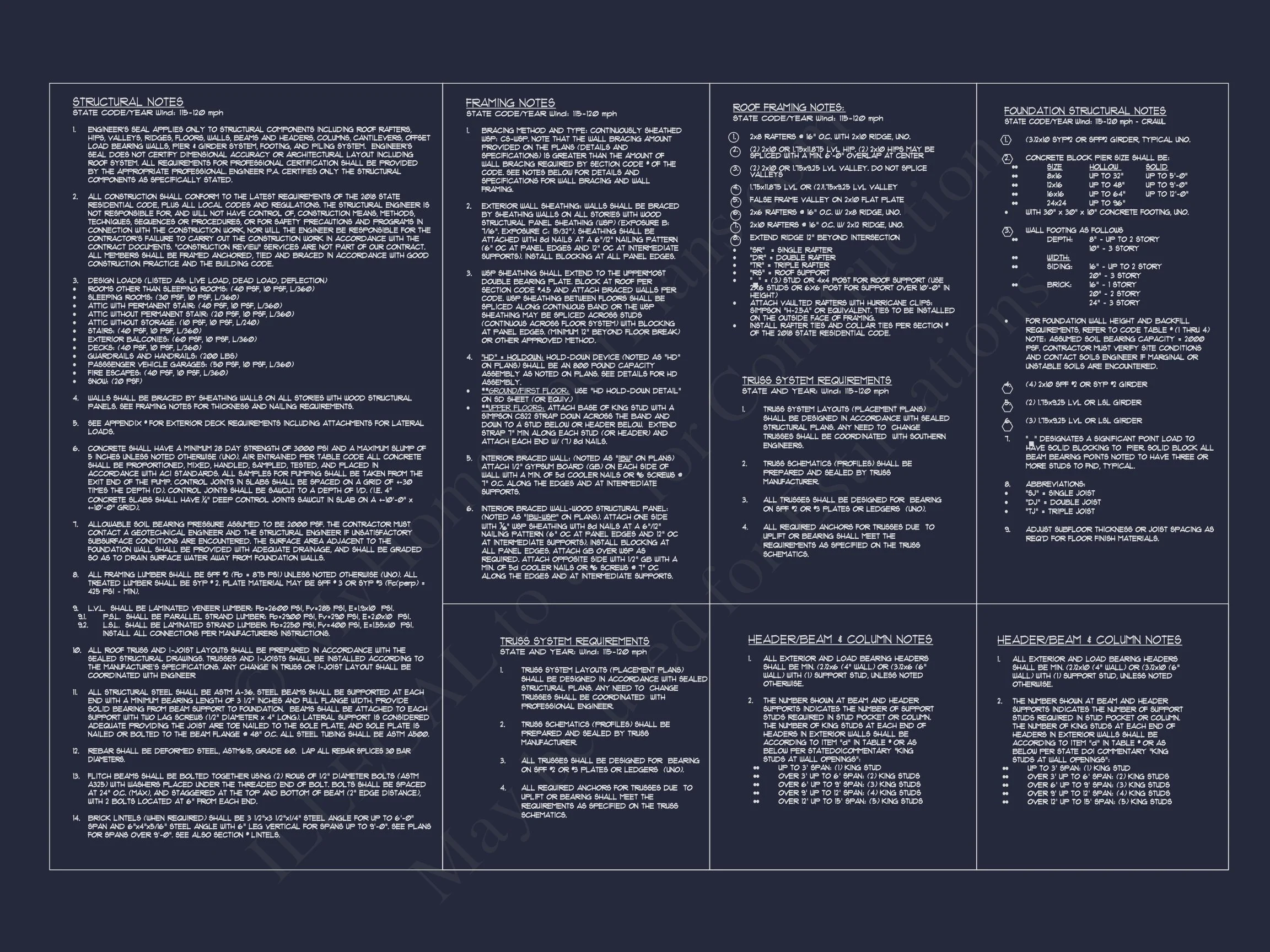 12-2580 HOUSE PLAN - Craftsman House Floor Plan with CAD Blueprint and Designs 18 Craftsman house Floor Plan with CAD Blueprint and Designs