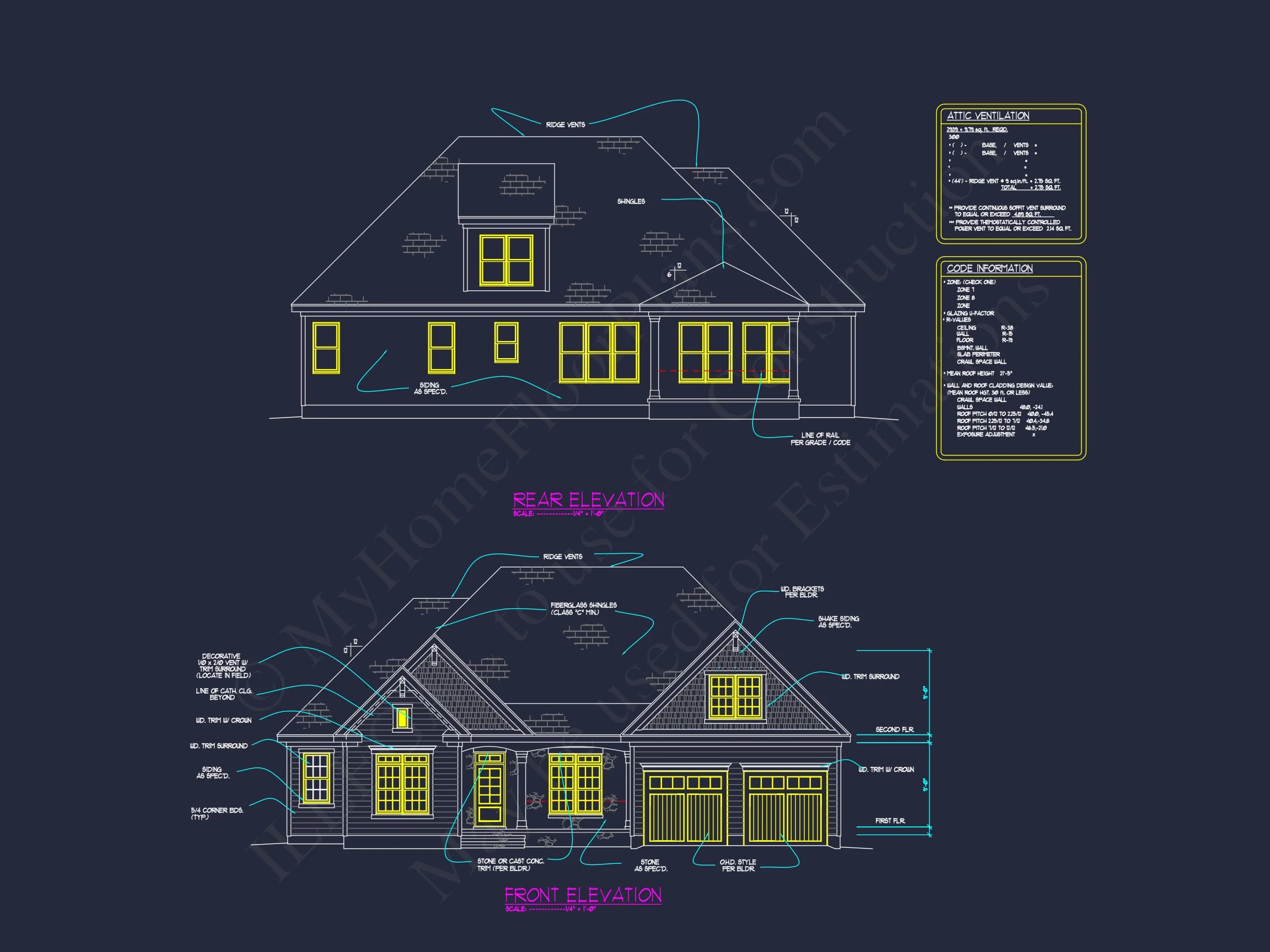 12-2580 HOUSE PLAN - Craftsman House Floor Plan with CAD Blueprint and Designs 10 Craftsman house Floor Plan with CAD Blueprint and Designs