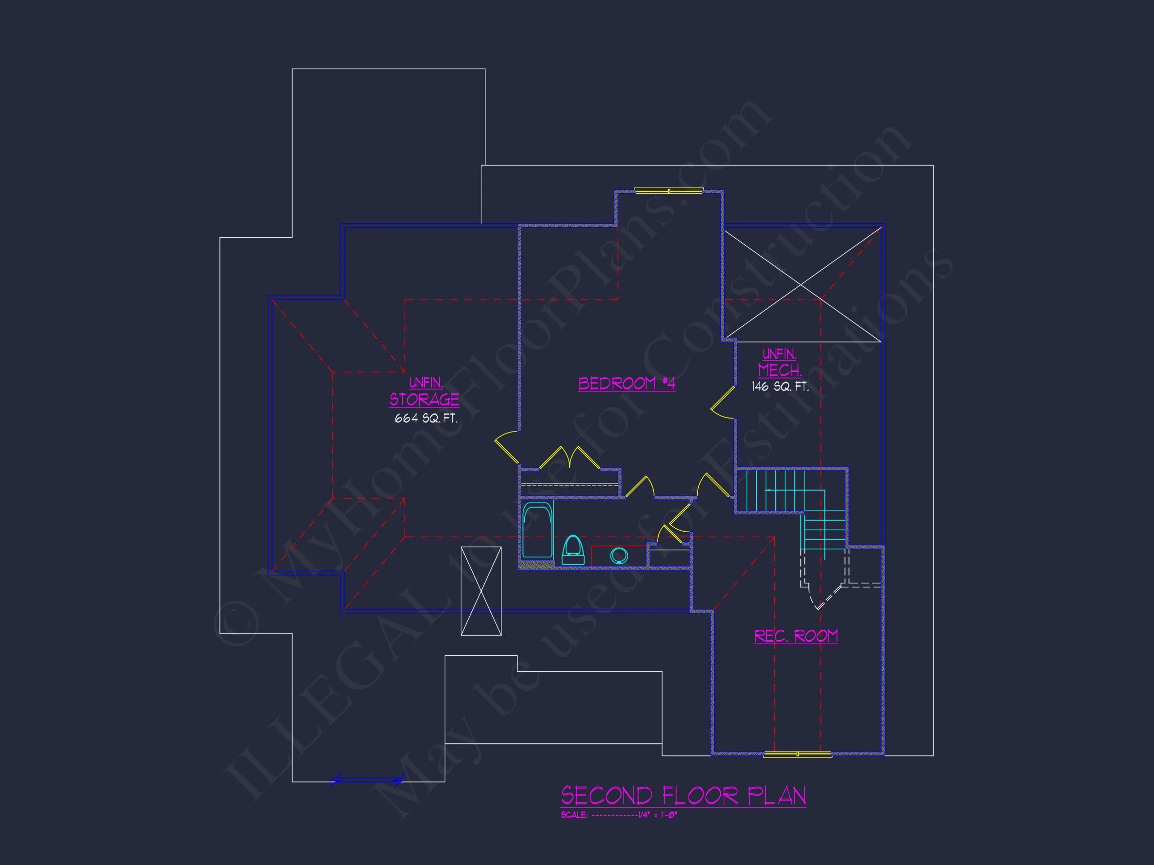 12-2580 HOUSE PLAN - Craftsman House Floor Plan with CAD Blueprint and Designs 9 Craftsman house Floor Plan with CAD Blueprint and Designs