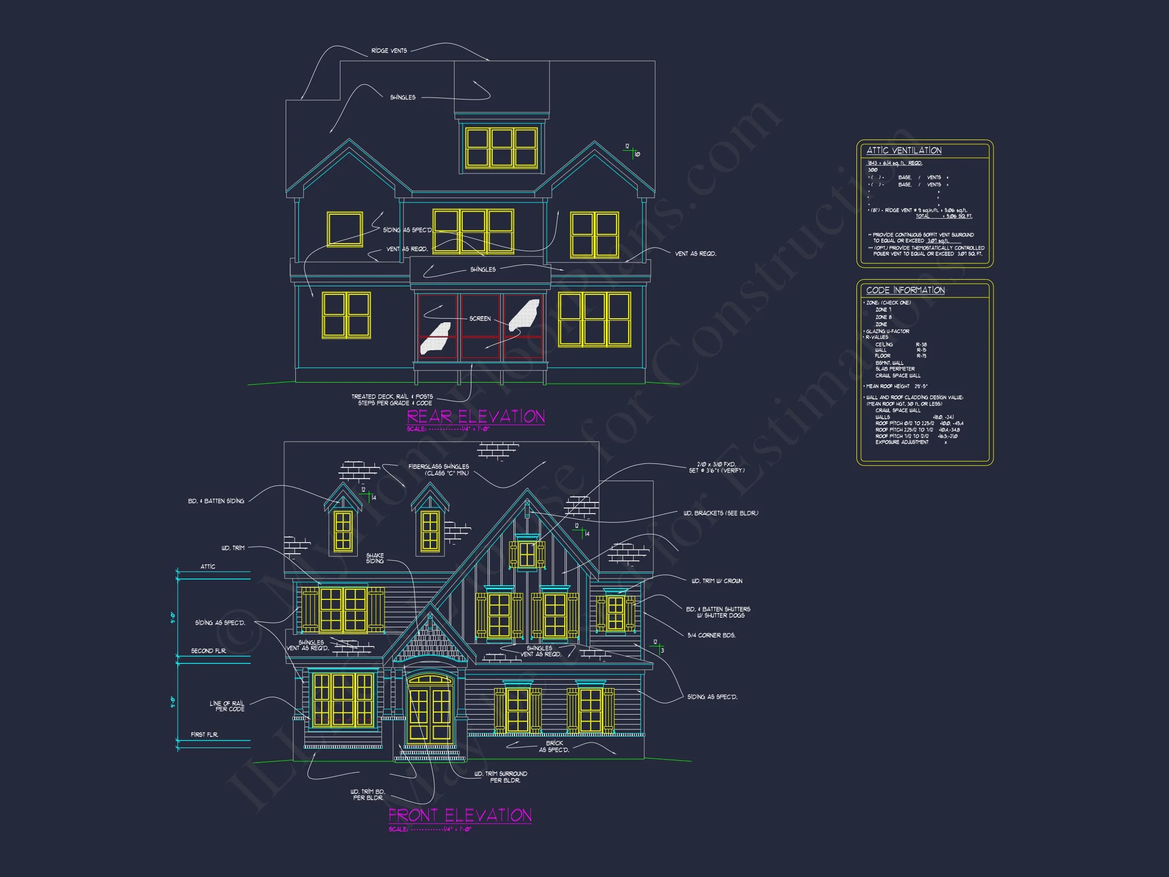 12-2554 HOUSE PLAN - Customizable House Blueprint with Stunning Designs and Features 6 Customizable house Blueprint with Stunning Designs and Features
