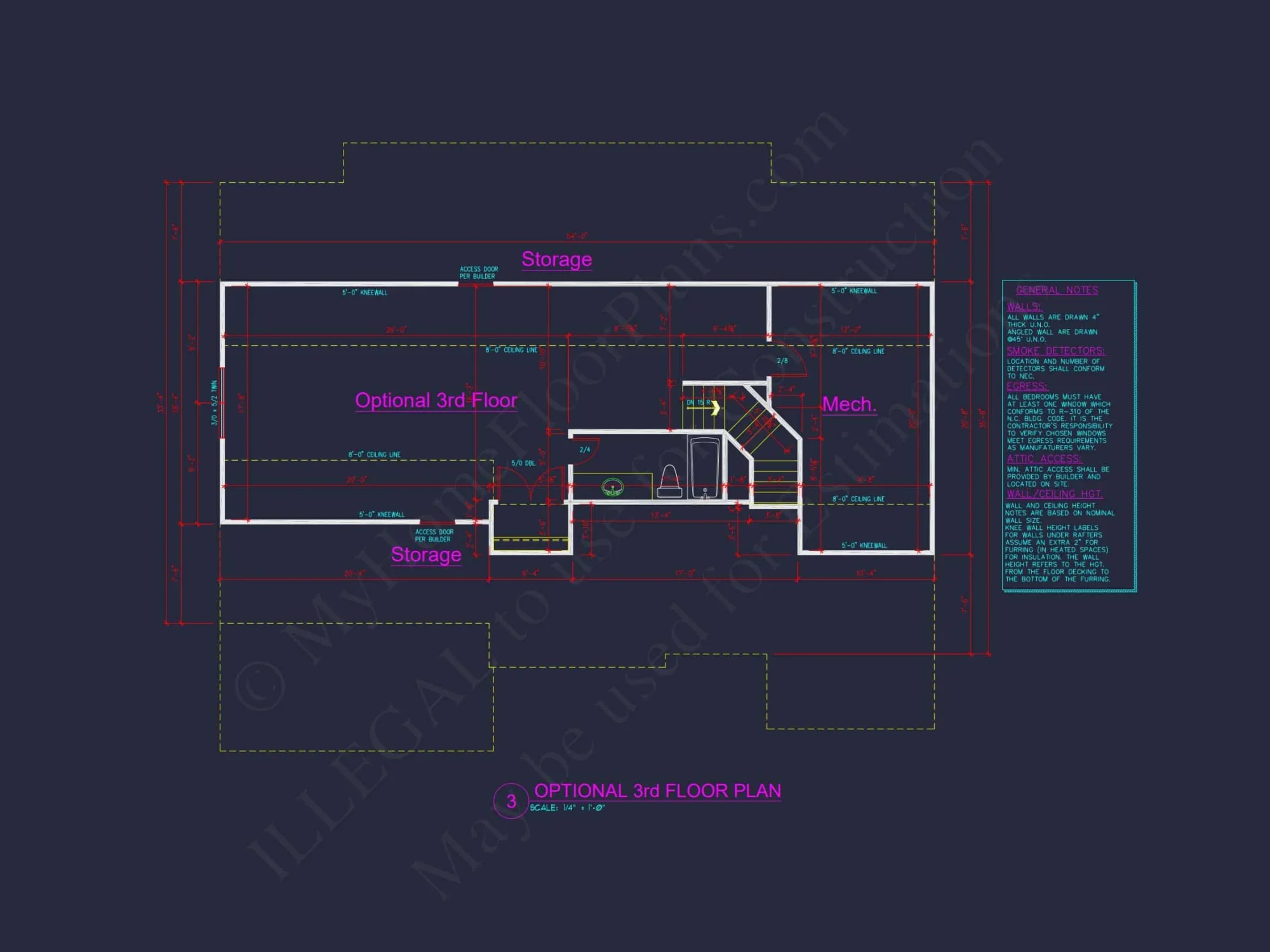 Modern Craftsman house Plan with 3 Floors and Spacious Design