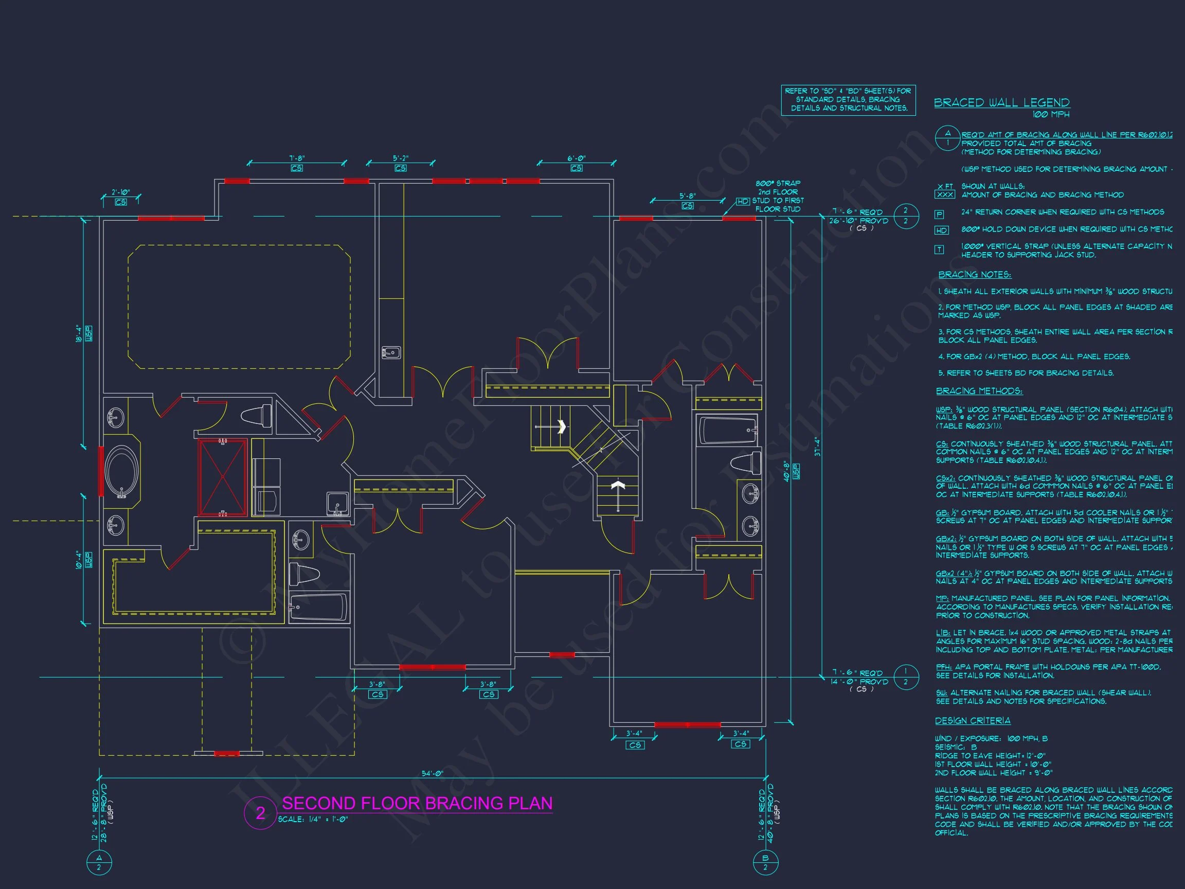 12-2549 HOUSE PLAN - Architectural Floor Plan Blueprint for Spacious 4-Bed Craftsman House 21 Architectural Floor Plan Blueprint for Spacious 4-Bed Craftsman house