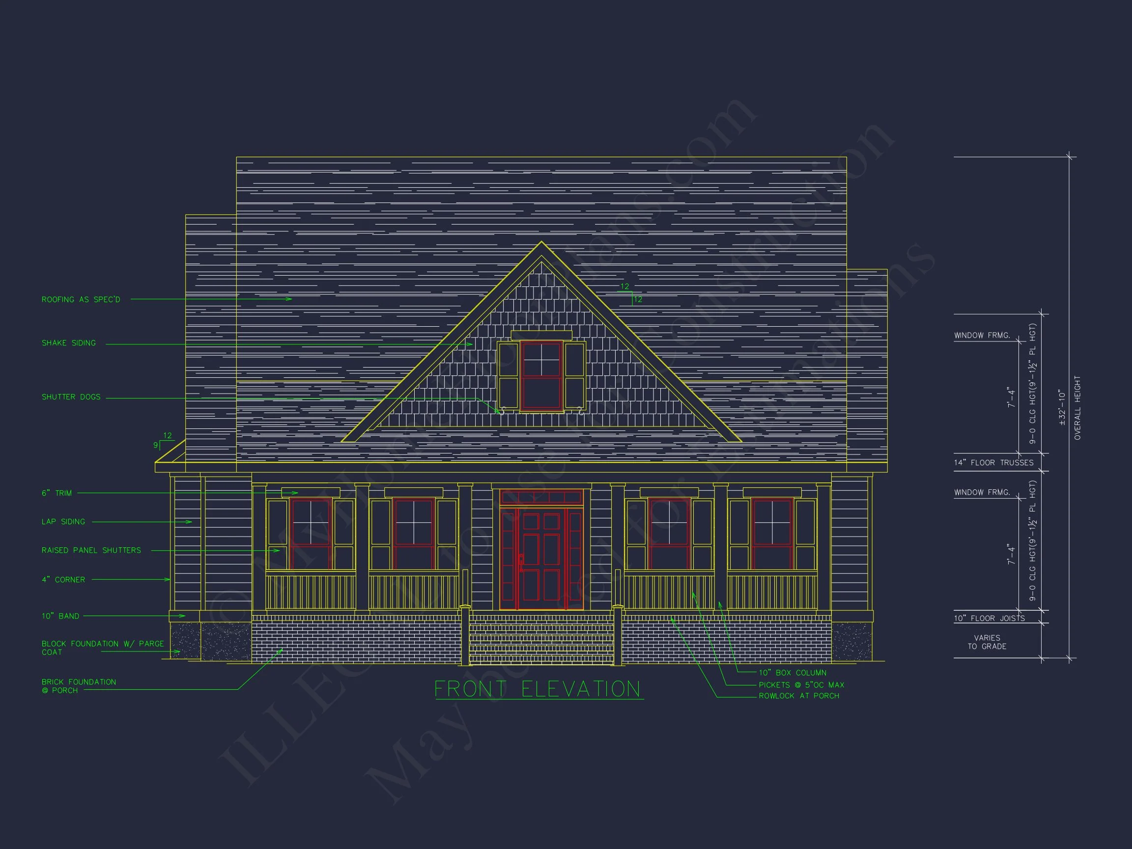 12-2531 HOUSE PLAN - Charming House Floor Plan with CAD Designs, 4 Bedrooms 4 Charming house Floor Plan with CAD Designs, 4 Bedrooms