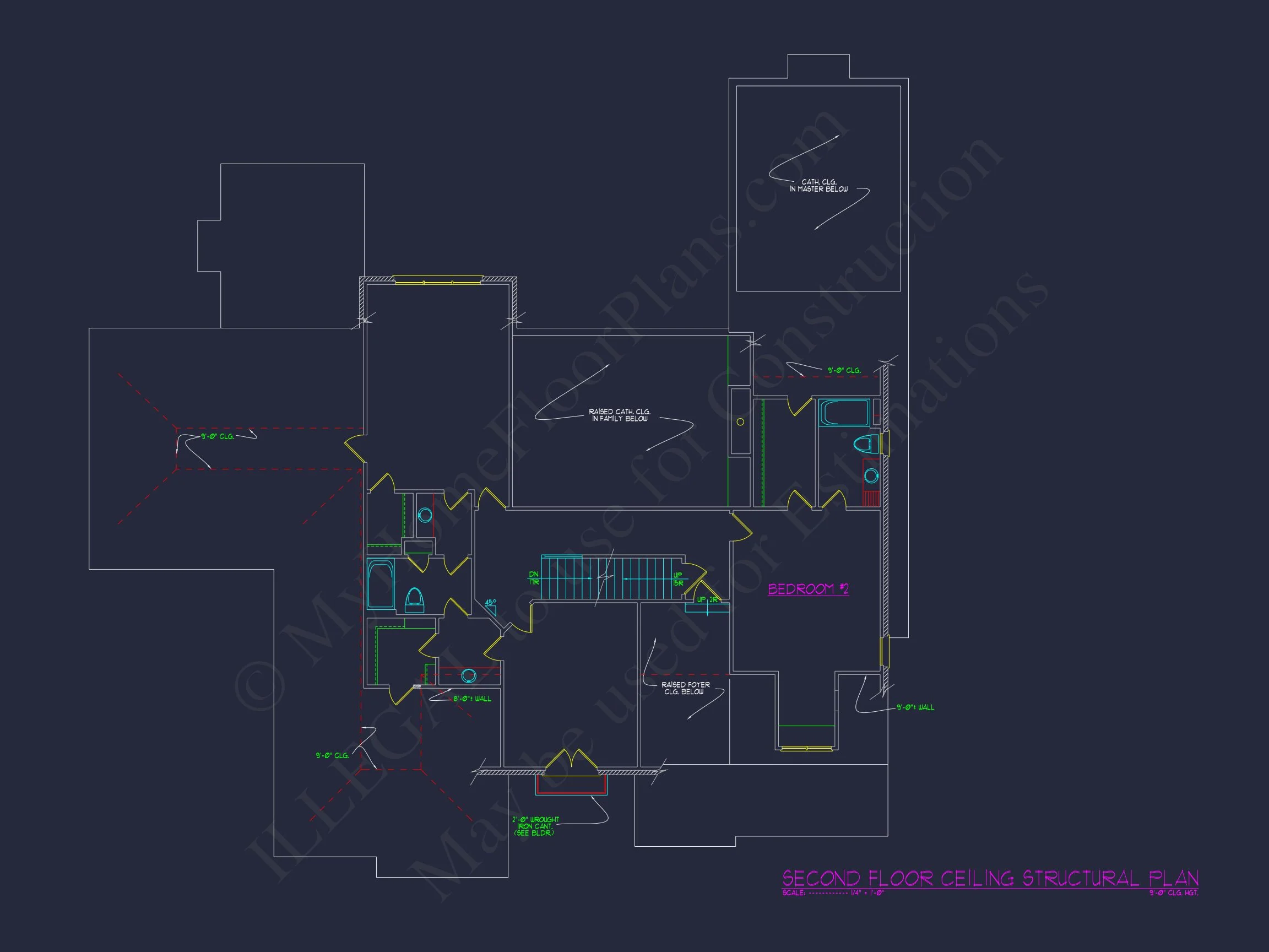 12-2451 HOUSE PLAN - Luxury House Floor Plan with 4 Beds, Blueprint & Designs 38 Luxury house Floor Plan with 4 Beds, Blueprint & Designs