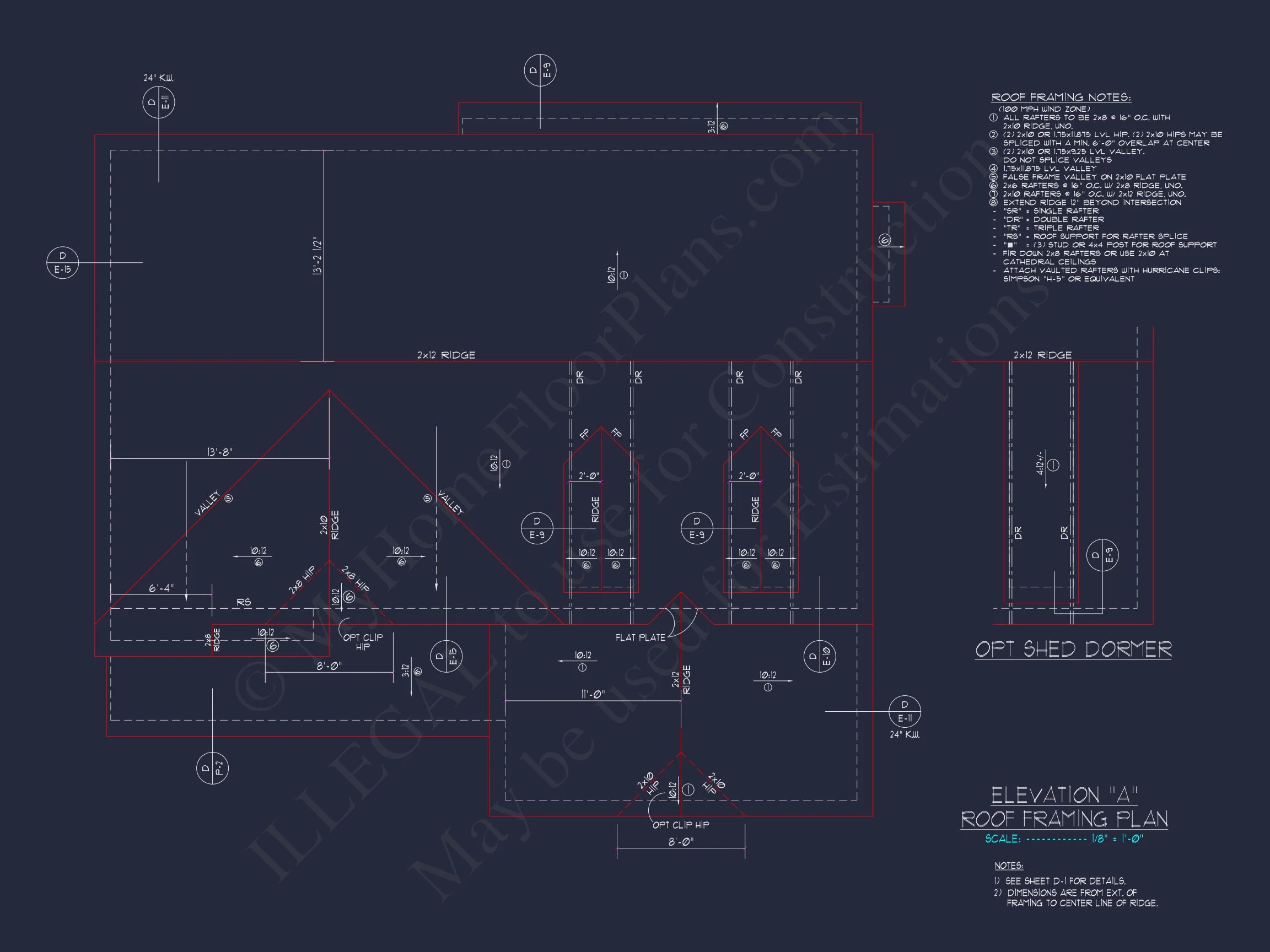 12-2440 HOUSE PLAN - Elegant House Design: CAD Blueprint for Multi-Level Living 60 "Blueprint of an elegant multi-level house design created in CAD software"