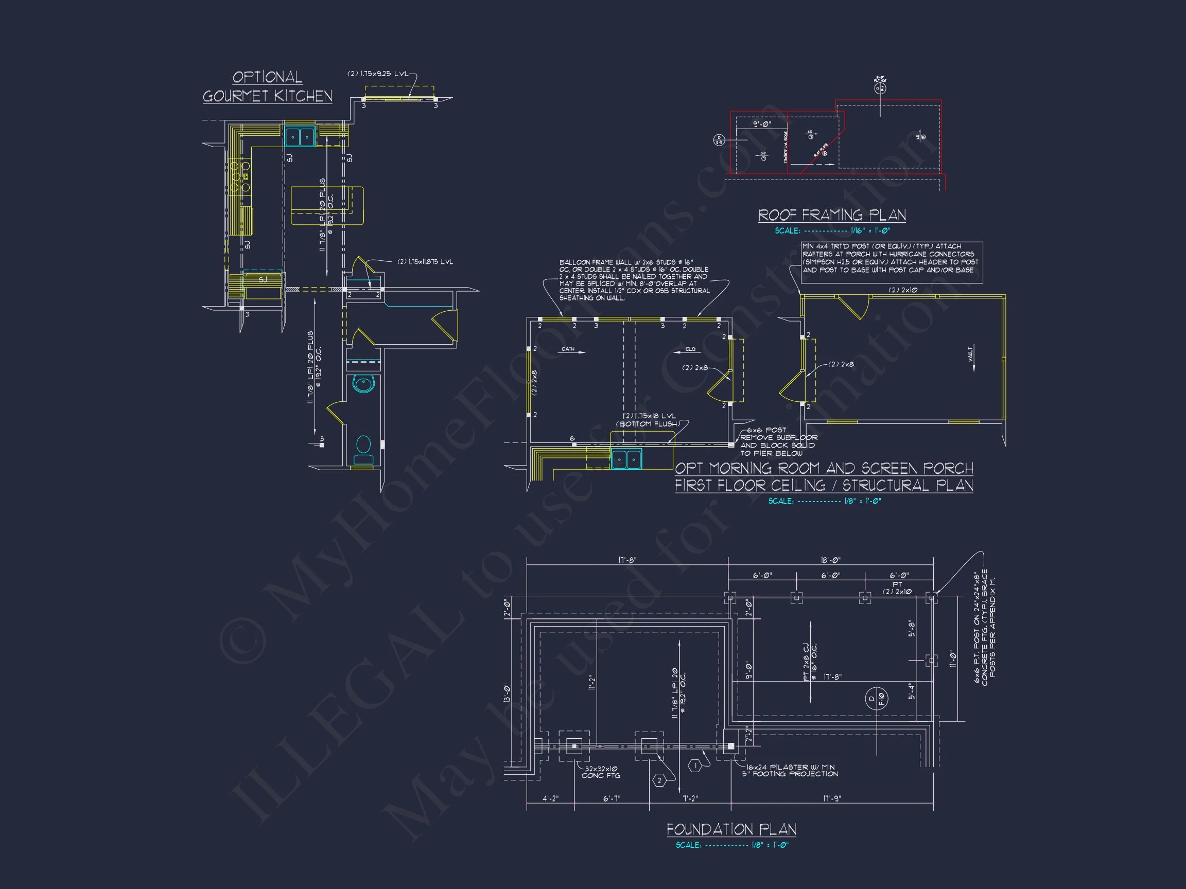 12-2440 HOUSE PLAN - Elegant House Design: CAD Blueprint for Multi-Level Living 52 Elegant house Design: CAD Blueprint for Multi-Level Living