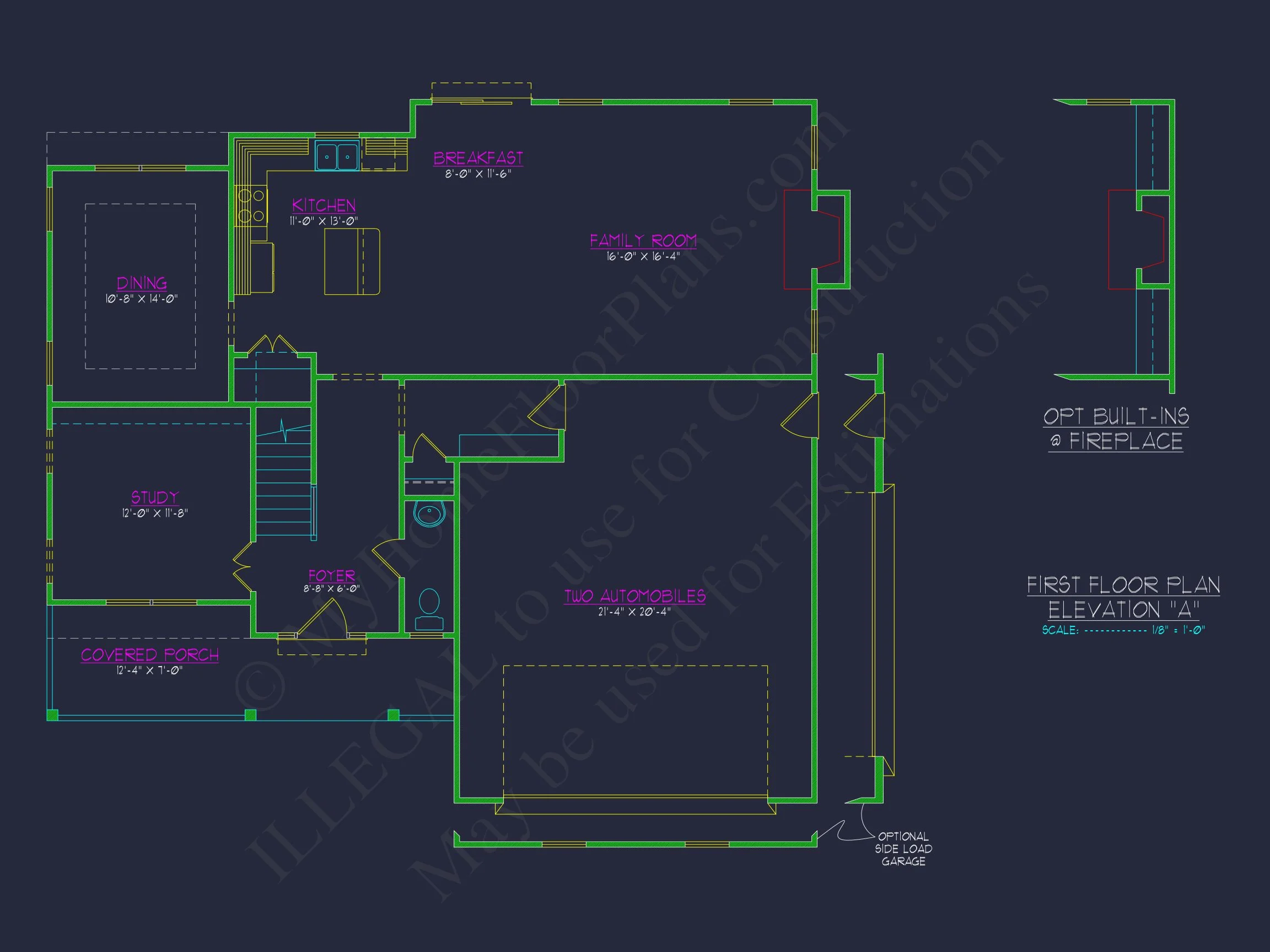 12-2440 HOUSE PLAN - Elegant House Design: CAD Blueprint for Multi-Level Living 33 Elegant house Design: CAD Blueprint for Multi-Level Living