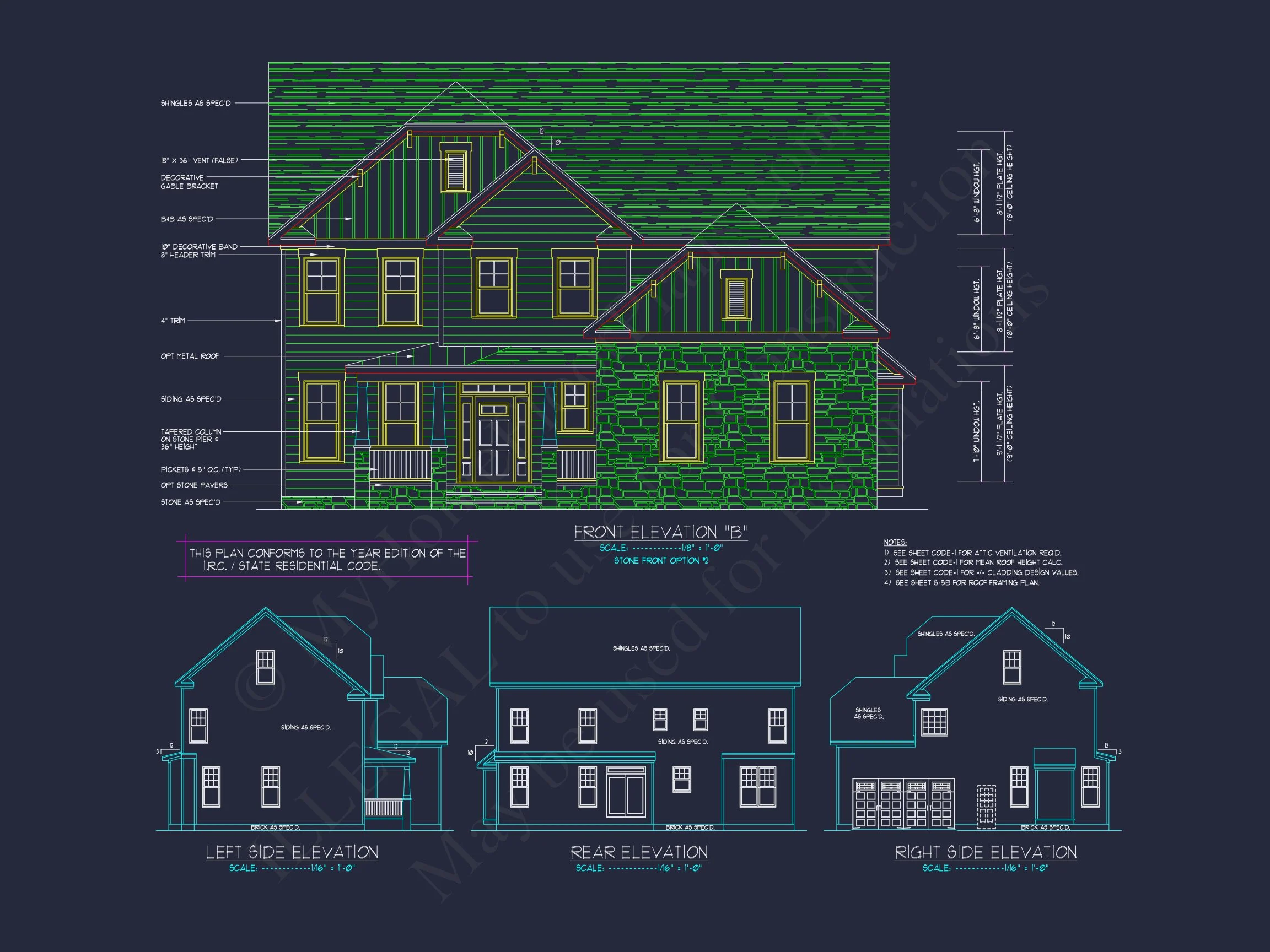 12-2440 HOUSE PLAN - Elegant House Design: CAD Blueprint for Multi-Level Living 30 Elegant house Design: CAD Blueprint for Multi-Level Living