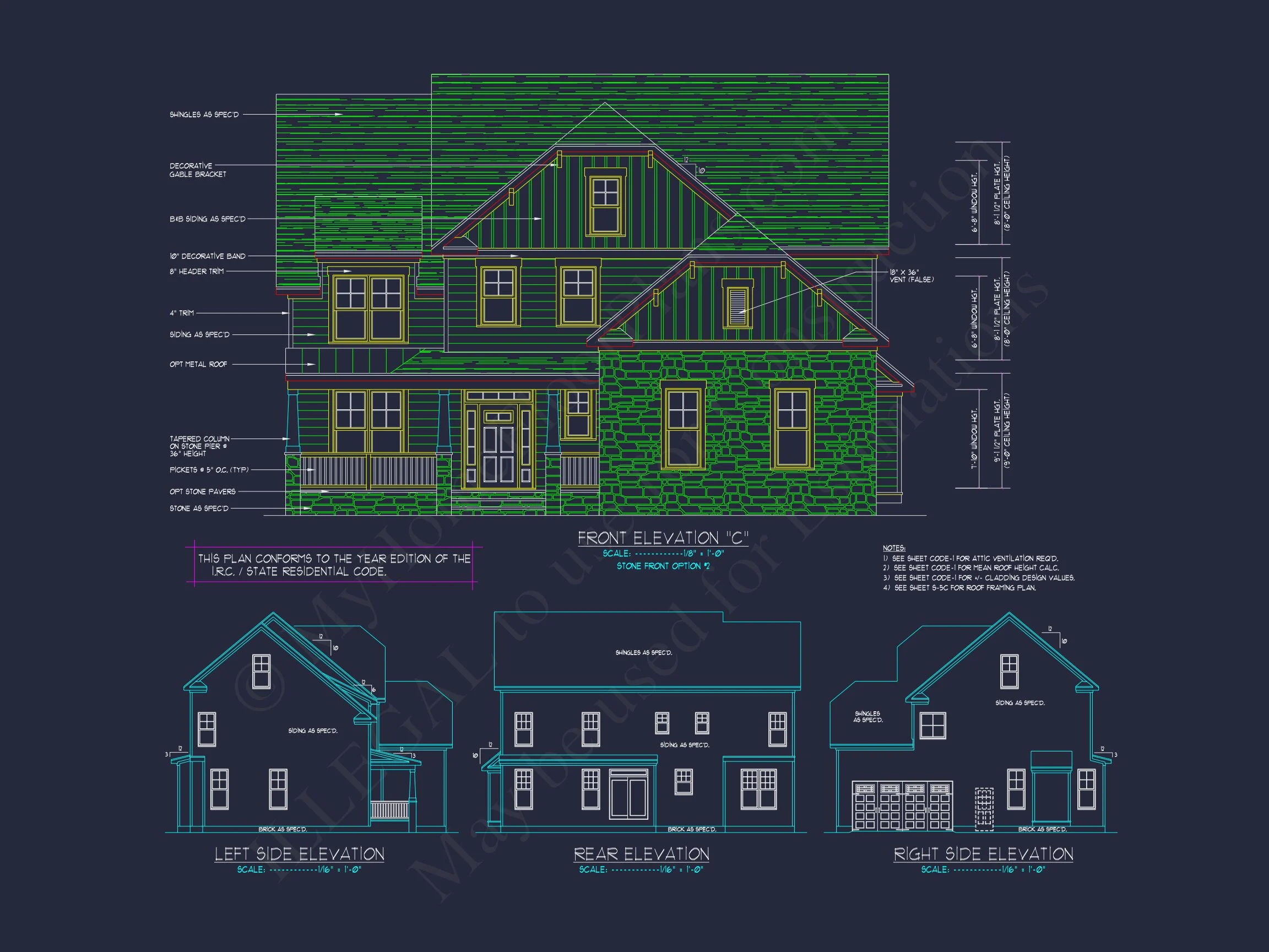 12-2440 HOUSE PLAN - Elegant House Design: CAD Blueprint for Multi-Level Living 29 Elegant house Design: CAD Blueprint for Multi-Level Living
