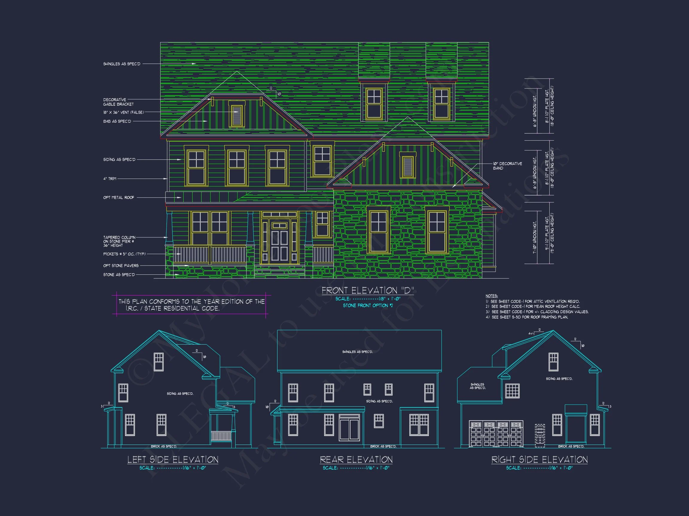 12-2440 HOUSE PLAN - Elegant House Design: CAD Blueprint for Multi-Level Living 28 Elegant house Design: CAD Blueprint for Multi-Level Living