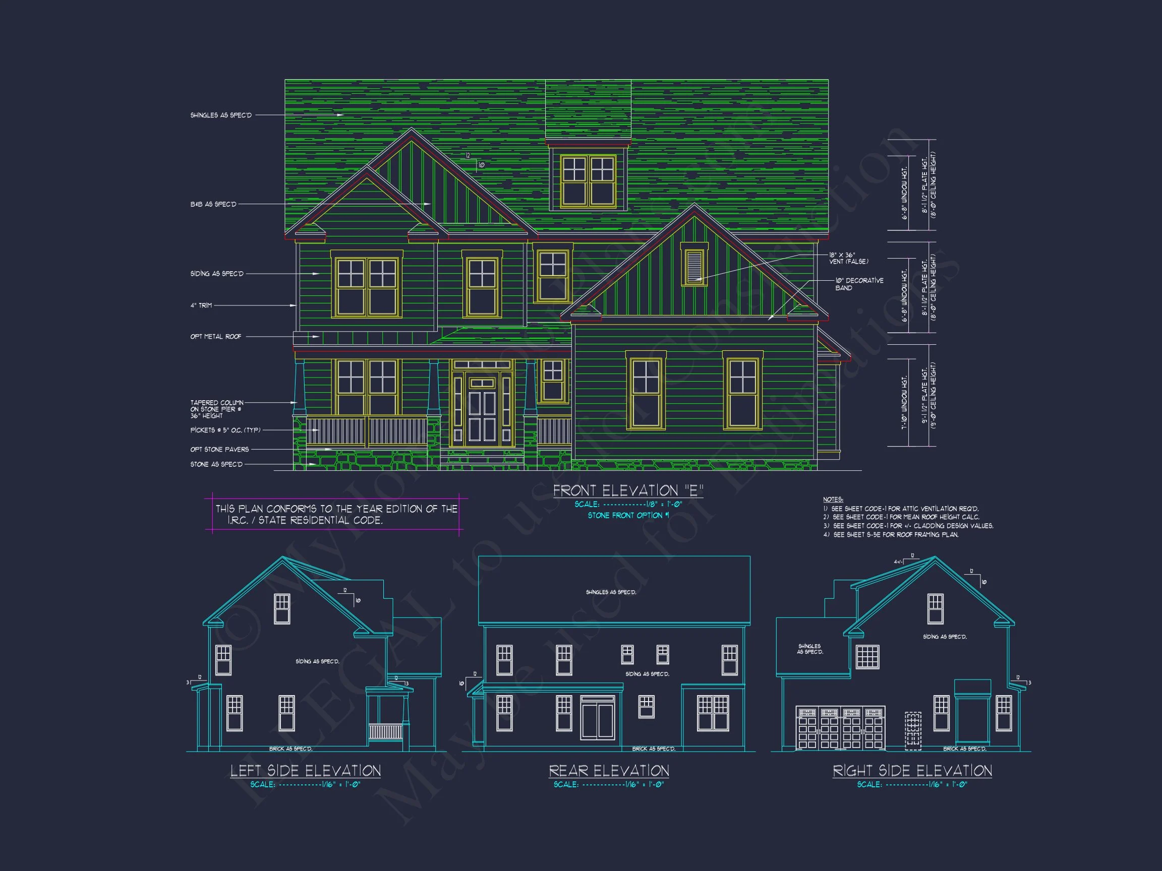 12-2440 HOUSE PLAN - Elegant House Design: CAD Blueprint for Multi-Level Living 26 Elegant house Design: CAD Blueprint for Multi-Level Living