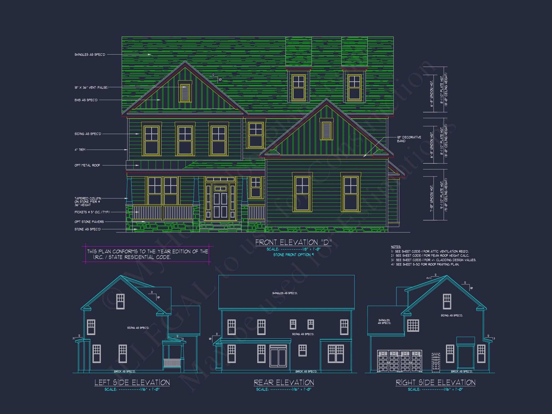12-2440 HOUSE PLAN - Elegant House Design: CAD Blueprint for Multi-Level Living 25 Elegant house Design: CAD Blueprint for Multi-Level Living